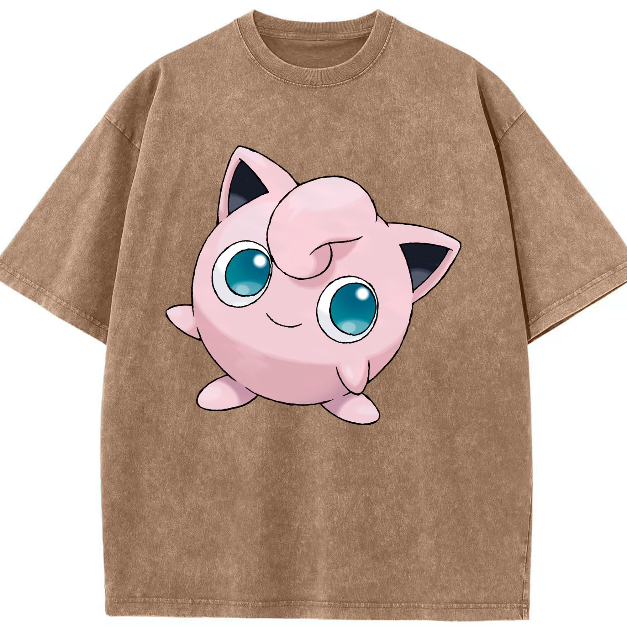 （画像用） ポケットモンスター Pokémon 綿100% ヴィンテージ風 半袖Tシャツ（フロントプリント）