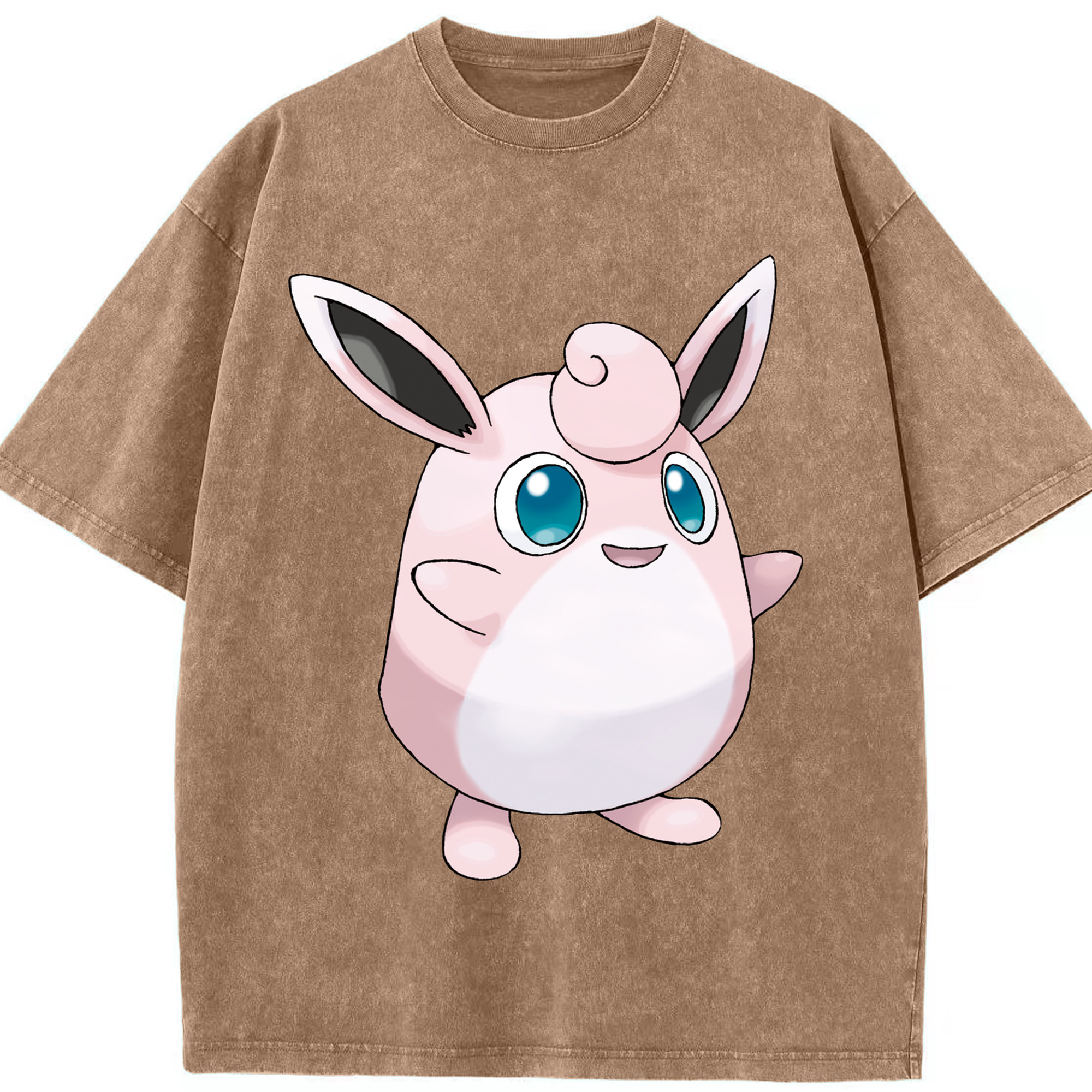 （画像用） ポケットモンスター Pokémon 綿100% ヴィンテージ風 半袖Tシャツ（フロントプリント）