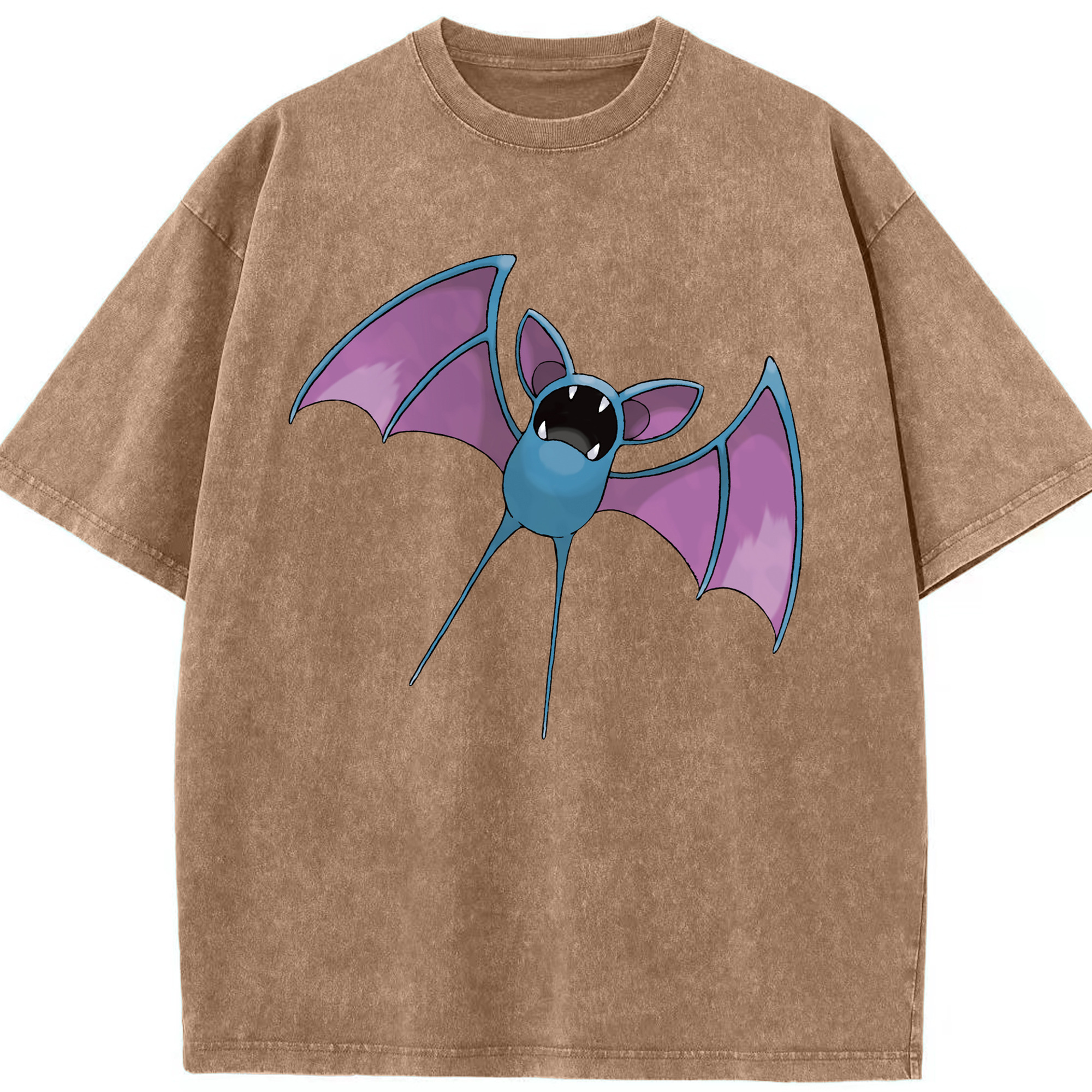 （画像用） ポケットモンスター Pokémon 綿100% ヴィンテージ風 半袖Tシャツ（フロントプリント）