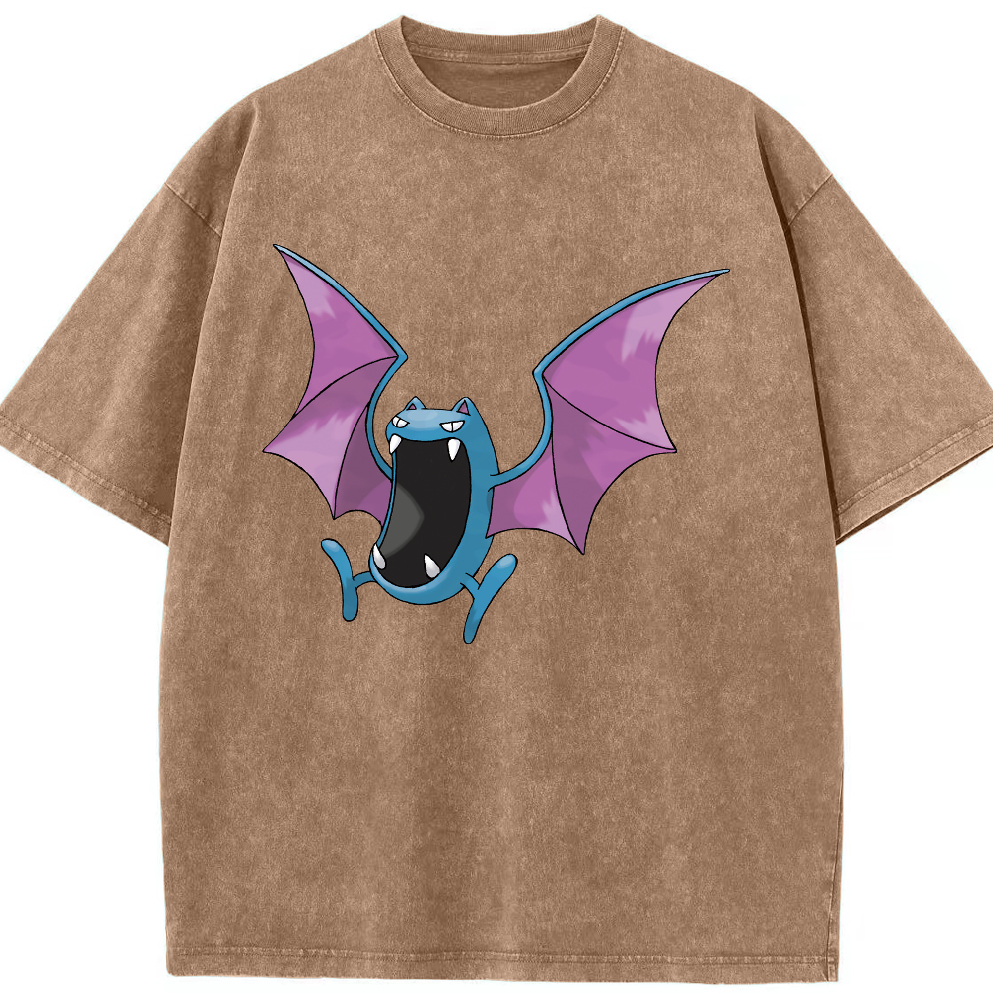 （画像用） ポケットモンスター Pokémon 綿100% ヴィンテージ風 半袖Tシャツ（フロントプリント）