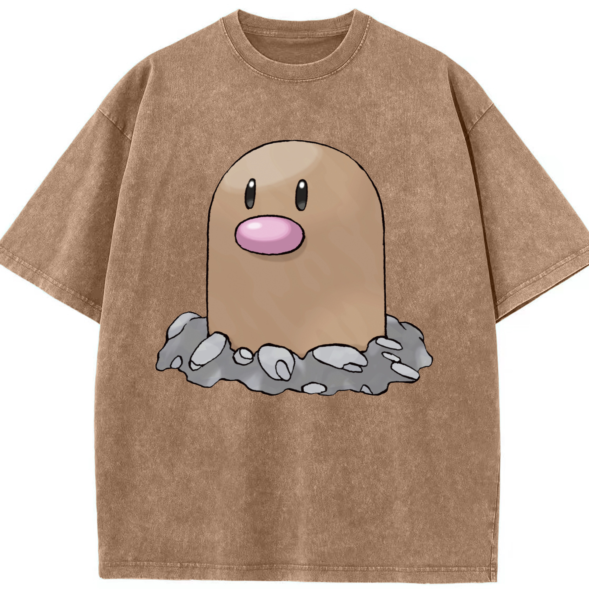 （画像用） ポケットモンスター Pokémon 綿100% ヴィンテージ風 半袖Tシャツ（フロントプリント）