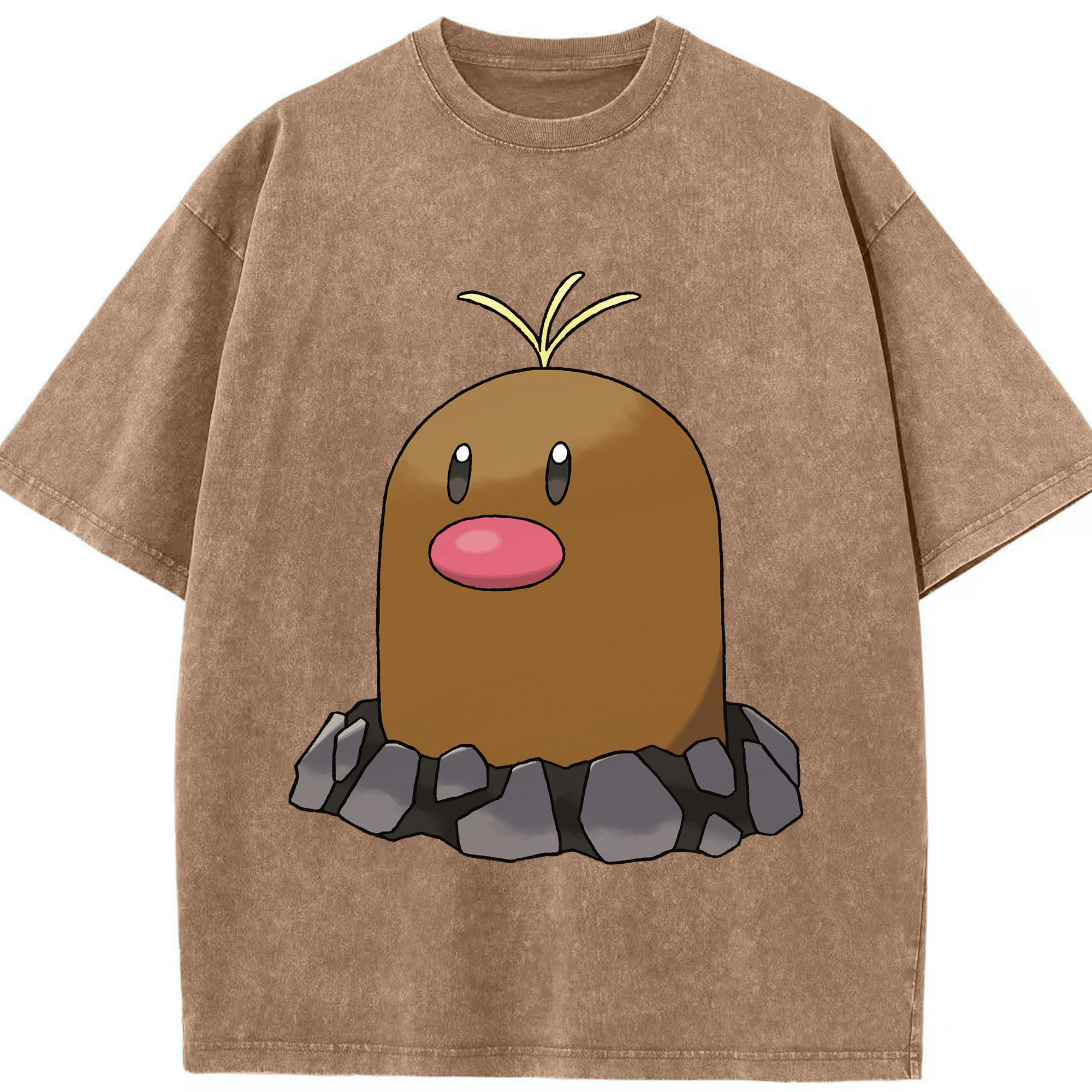 （画像用） ポケットモンスター Pokémon 綿100% ヴィンテージ風 半袖Tシャツ（フロントプリント）
