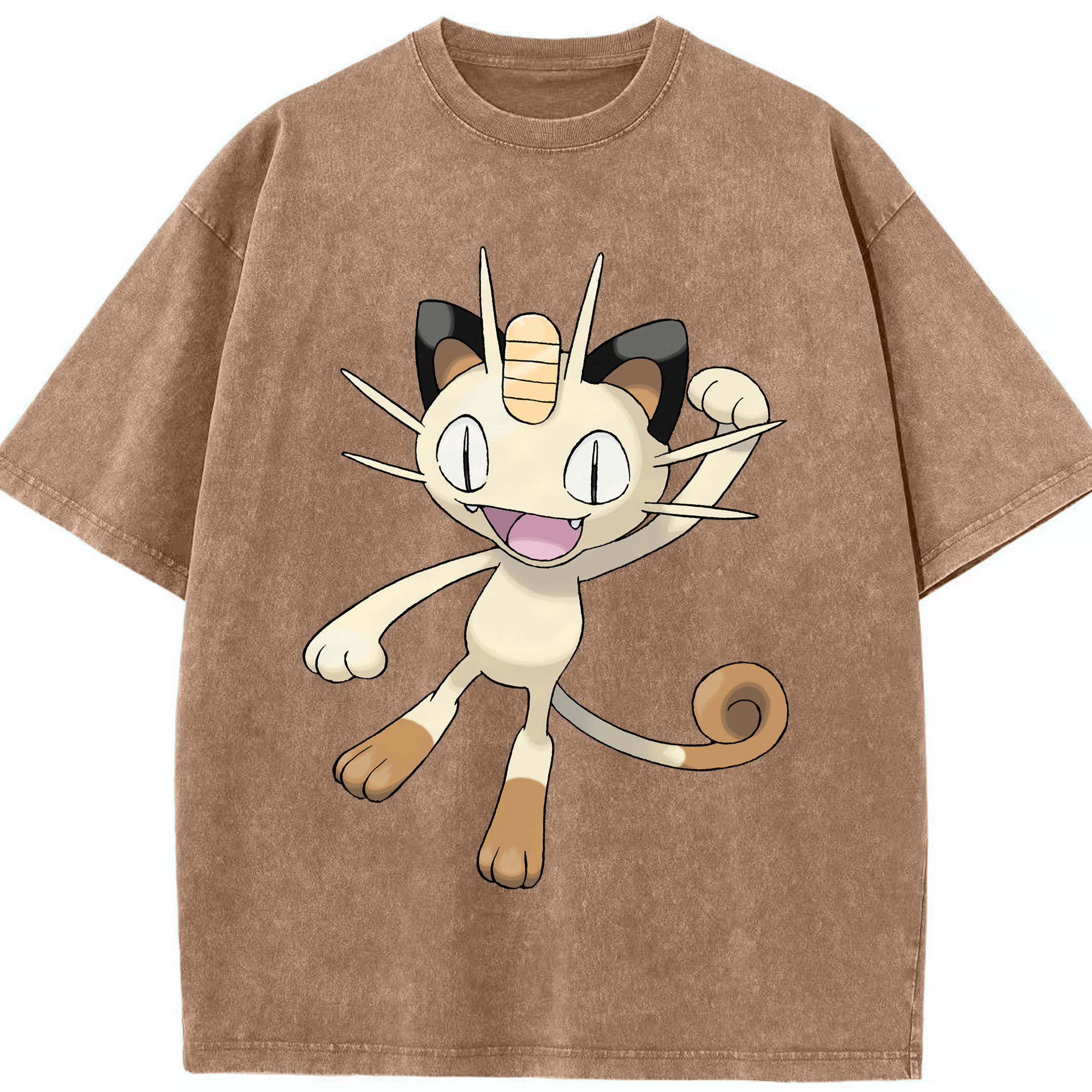（画像用） ポケットモンスター Pokémon 綿100% ヴィンテージ風 半袖Tシャツ（フロントプリント）