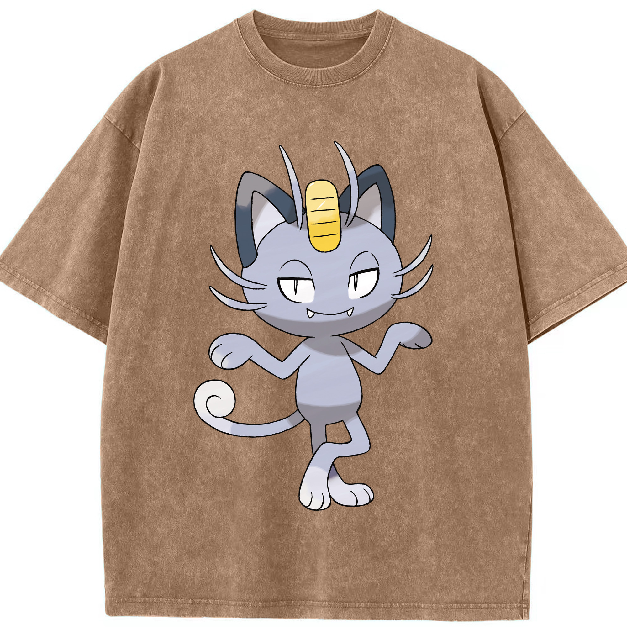 （画像用） ポケットモンスター Pokémon 綿100% ヴィンテージ風 半袖Tシャツ（フロントプリント）