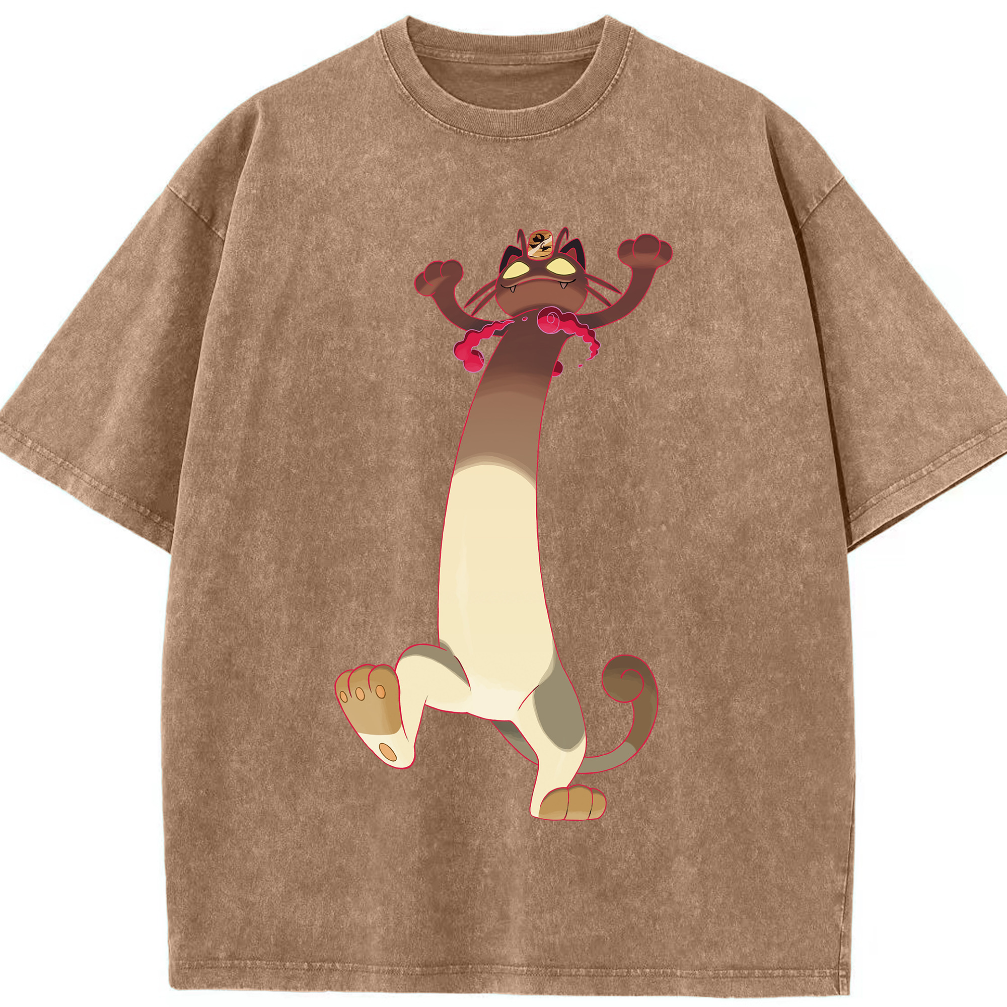 （画像用） ポケットモンスター Pokémon 綿100% ヴィンテージ風 半袖Tシャツ（フロントプリント）