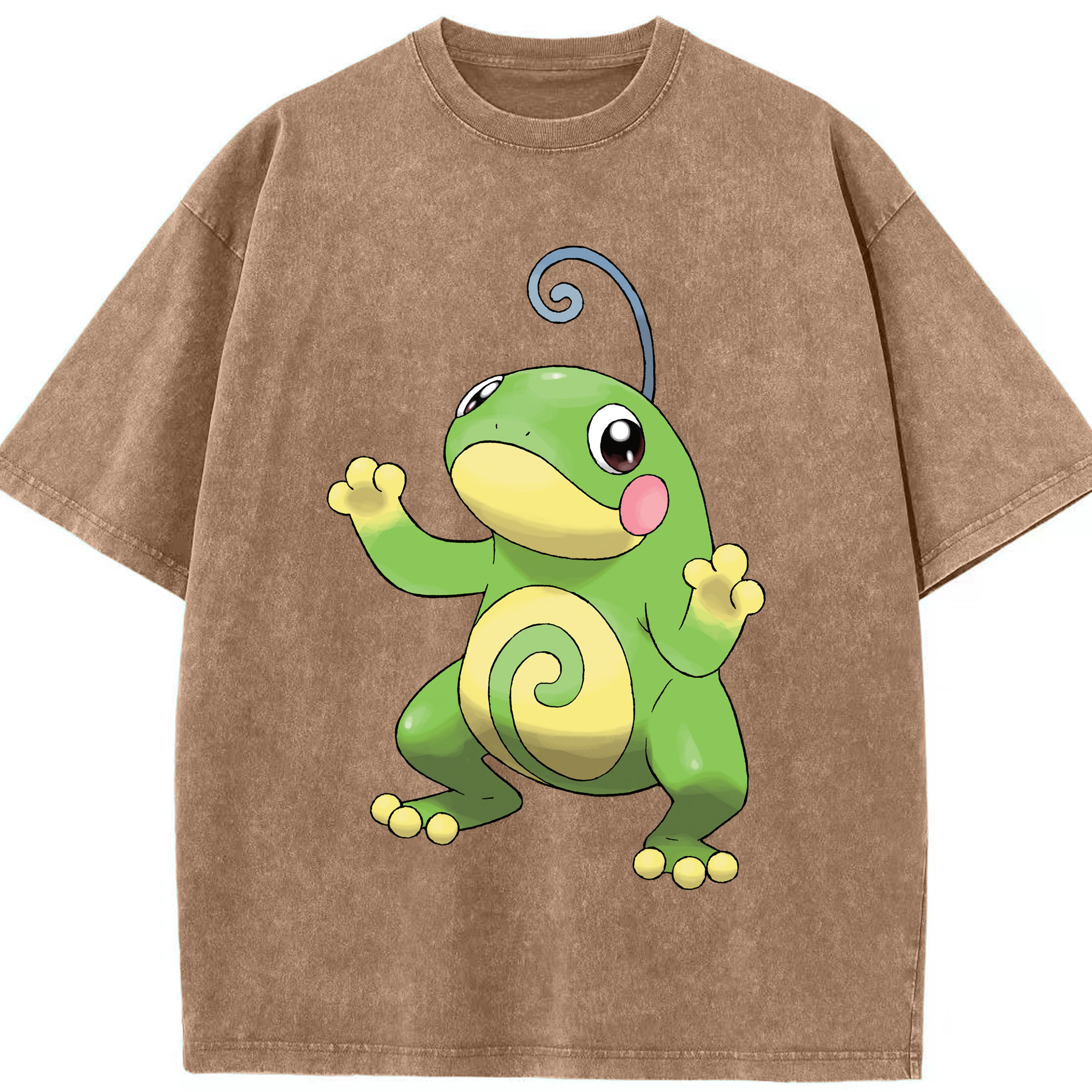 （画像用） ポケットモンスター Pokémon 綿100% ヴィンテージ風 半袖Tシャツ（フロントプリント）