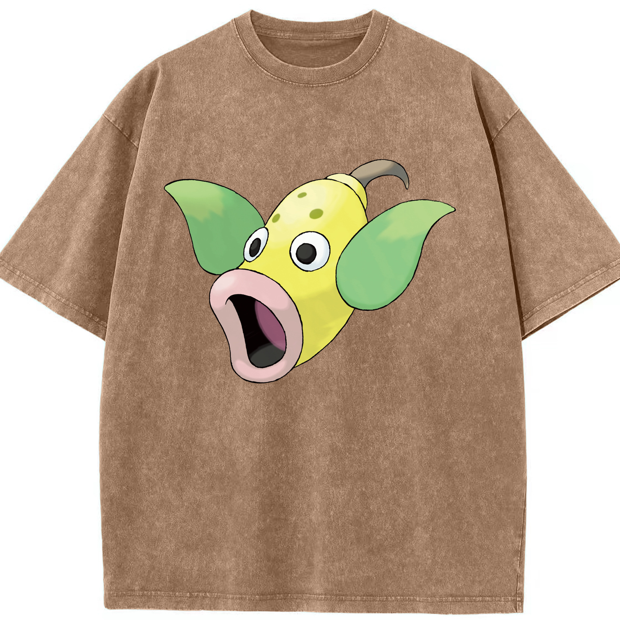 （画像用） ポケットモンスター Pokémon 綿100% ヴィンテージ風 半袖Tシャツ（フロントプリント）
