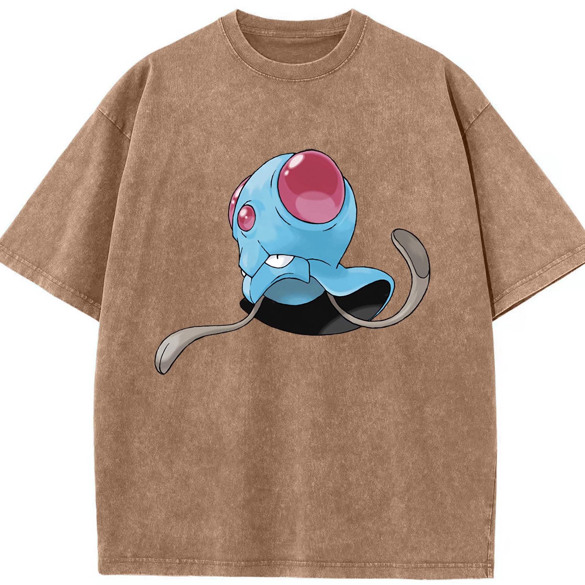 （画像用） ポケットモンスター Pokémon 綿100% ヴィンテージ風 半袖Tシャツ（フロントプリント）
