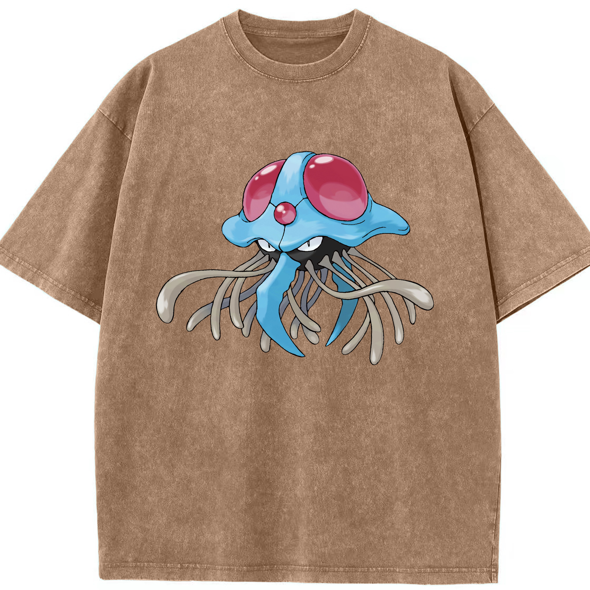 （画像用） ポケットモンスター Pokémon 綿100% ヴィンテージ風 半袖Tシャツ（フロントプリント）