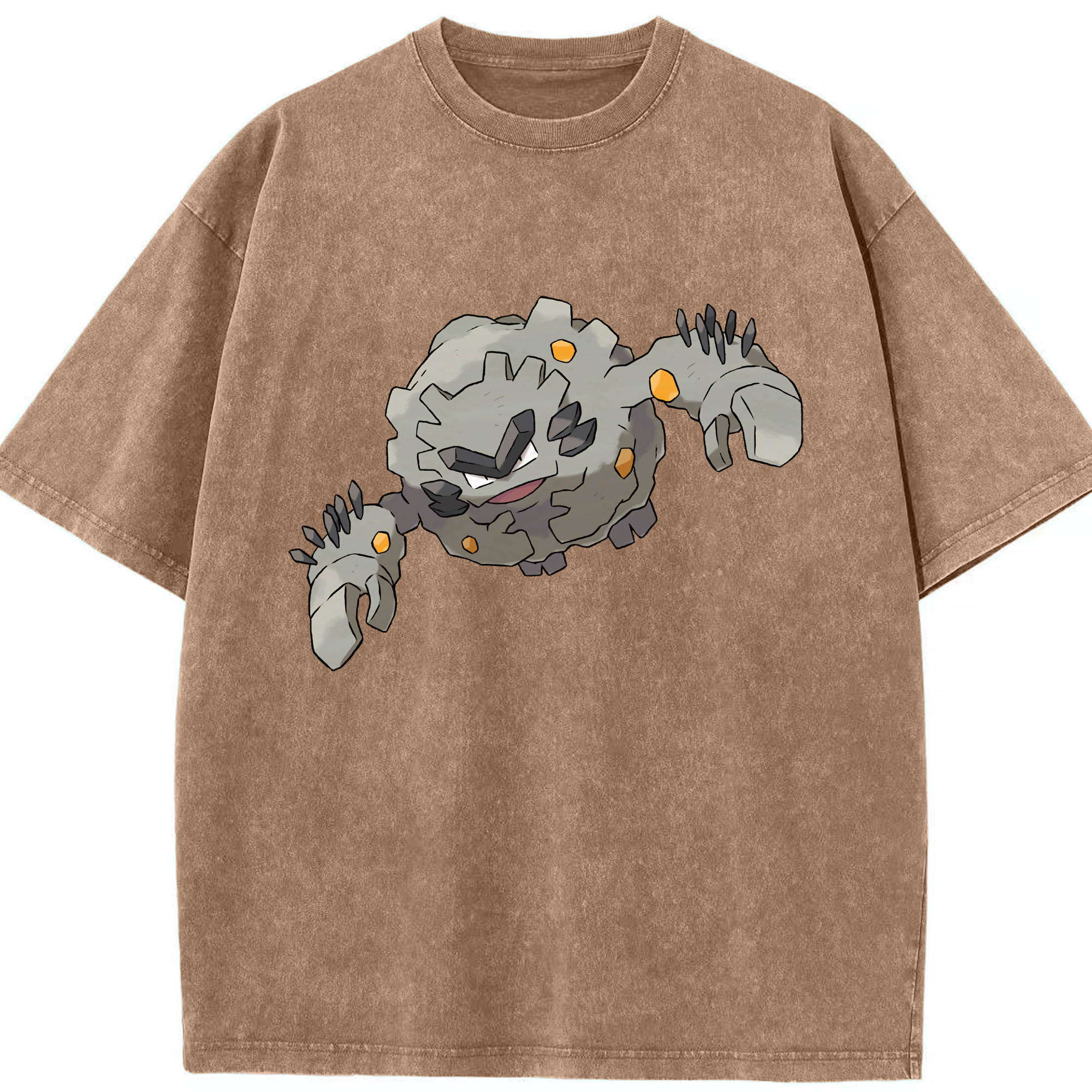 （画像用） ポケットモンスター Pokémon 綿100% ヴィンテージ風 半袖Tシャツ（フロントプリント）