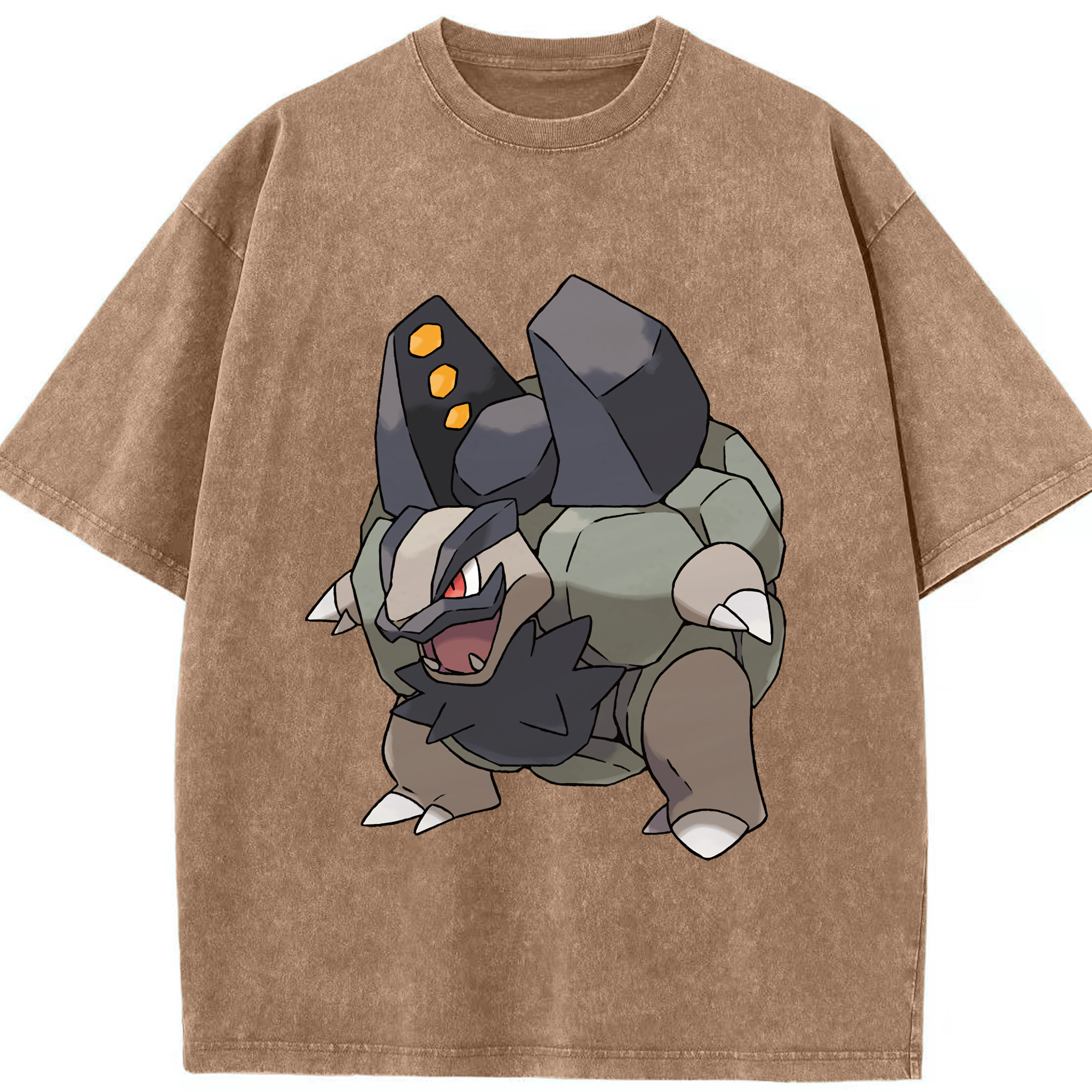 （画像用） ポケットモンスター Pokémon 綿100% ヴィンテージ風 半袖Tシャツ（フロントプリント）