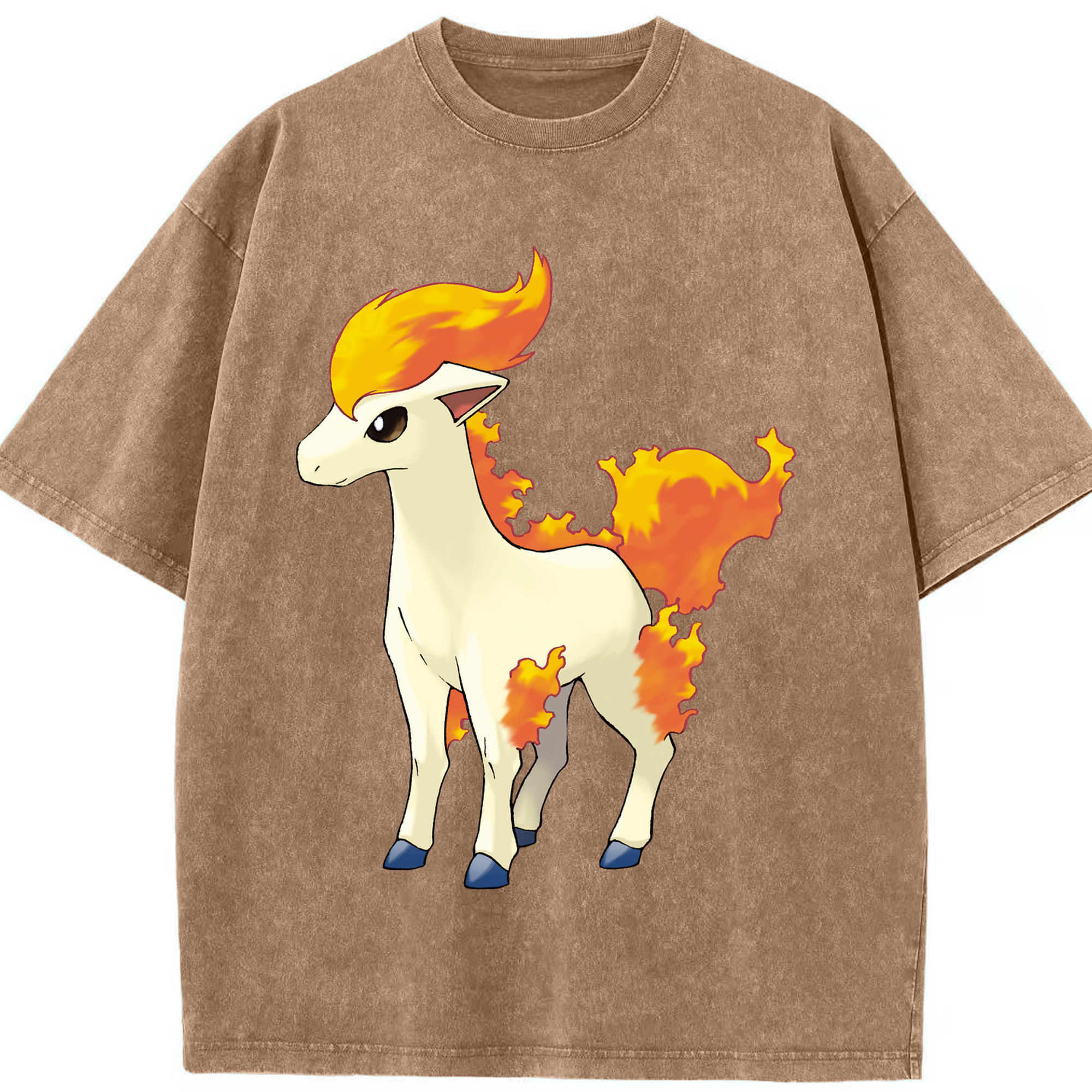 （画像用） ポケットモンスター Pokémon 綿100% ヴィンテージ風 半袖Tシャツ（フロントプリント）