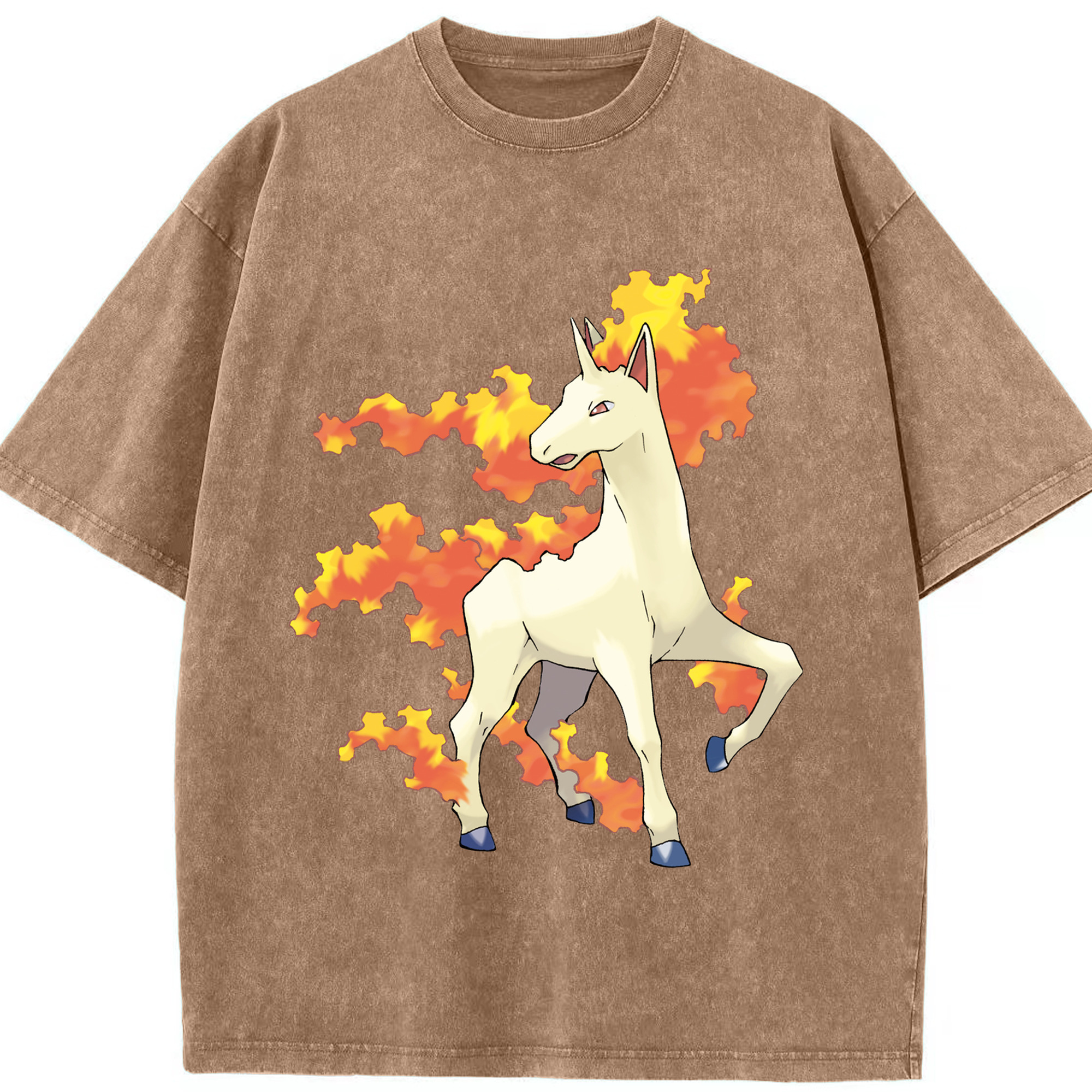 （画像用） ポケットモンスター Pokémon 綿100% ヴィンテージ風 半袖Tシャツ（フロントプリント）