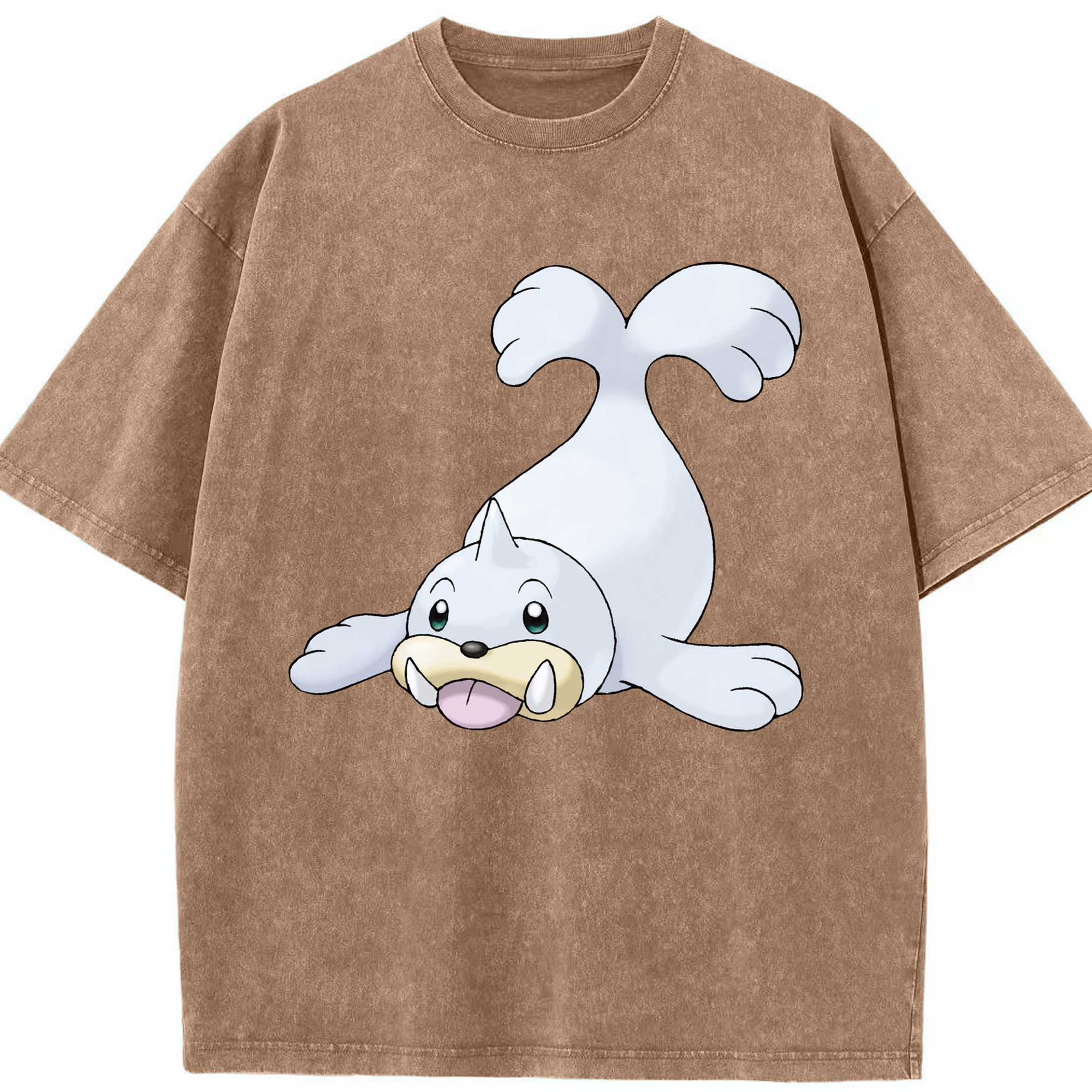 （画像用） ポケットモンスター Pokémon 綿100% ヴィンテージ風 半袖Tシャツ（フロントプリント）
