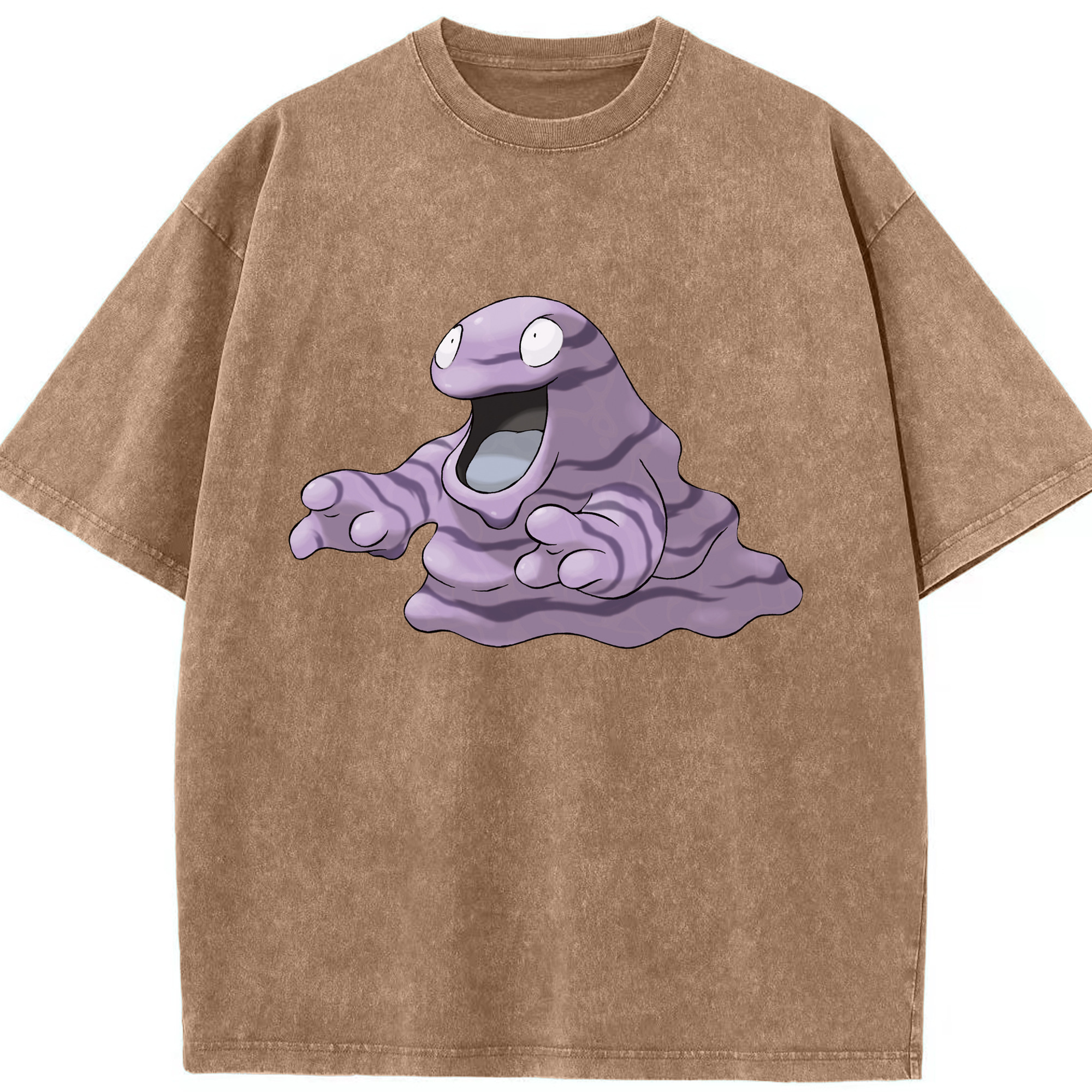 （画像用） ポケットモンスター Pokémon 綿100% ヴィンテージ風 半袖Tシャツ（フロントプリント）