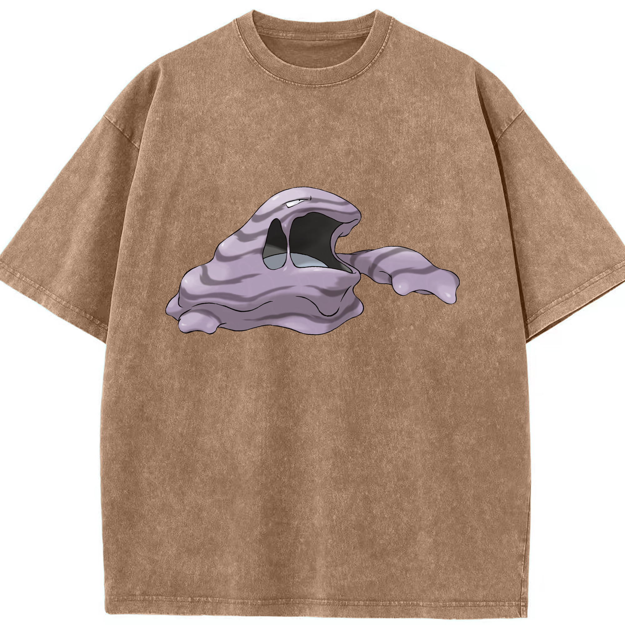 （画像用） ポケットモンスター Pokémon 綿100% ヴィンテージ風 半袖Tシャツ（フロントプリント）