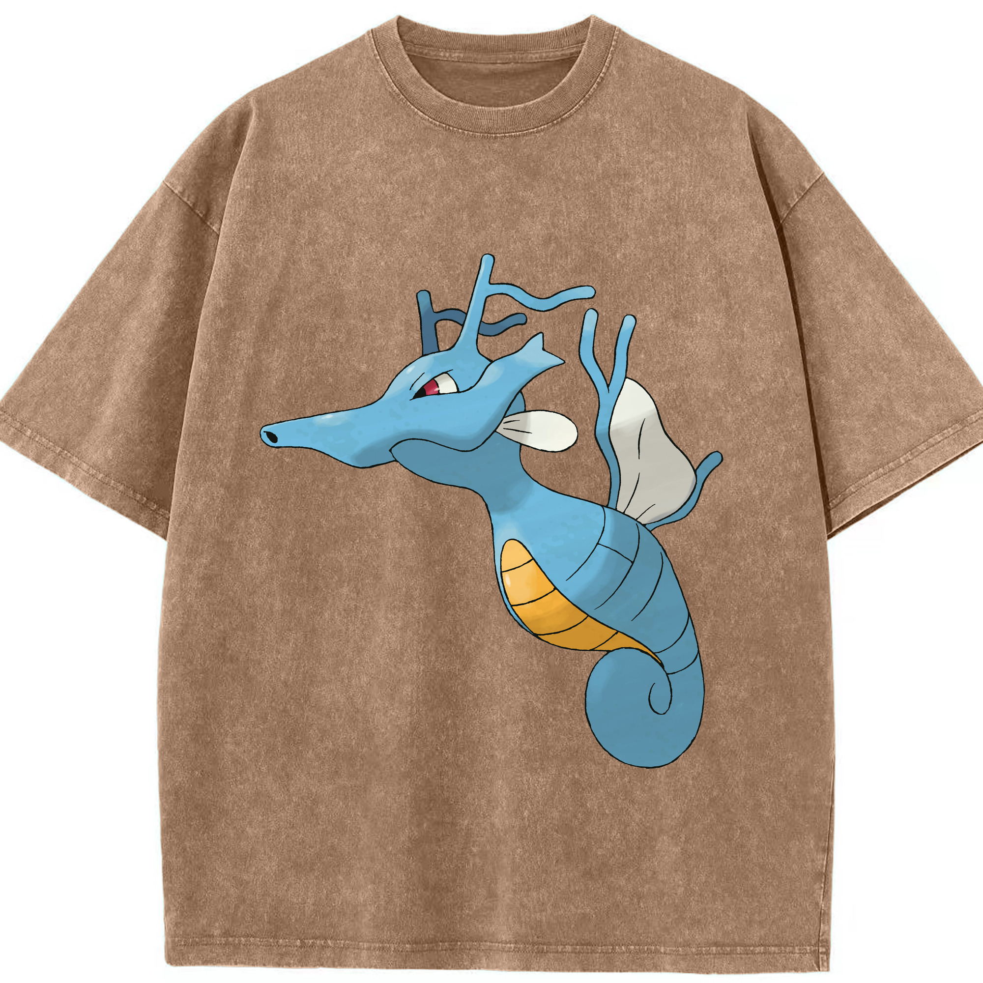 （画像用） ポケットモンスター Pokémon 綿100% ヴィンテージ風 半袖Tシャツ（フロントプリント）