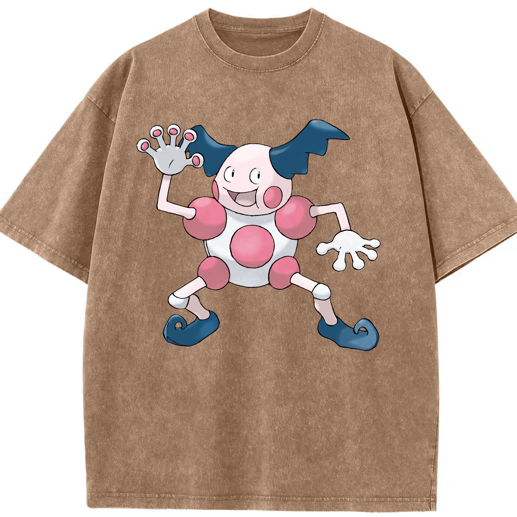 （画像用） ポケットモンスター Pokémon 綿100% ヴィンテージ風 半袖Tシャツ（フロントプリント）