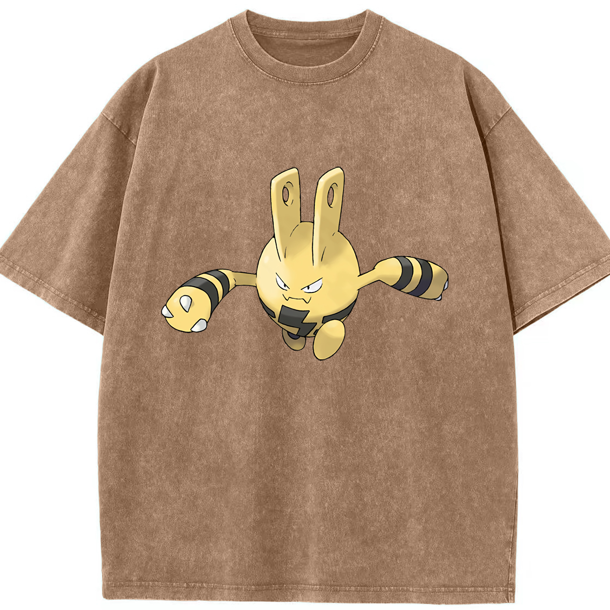 （画像用） ポケットモンスター Pokémon 綿100% ヴィンテージ風 半袖Tシャツ（フロントプリント）