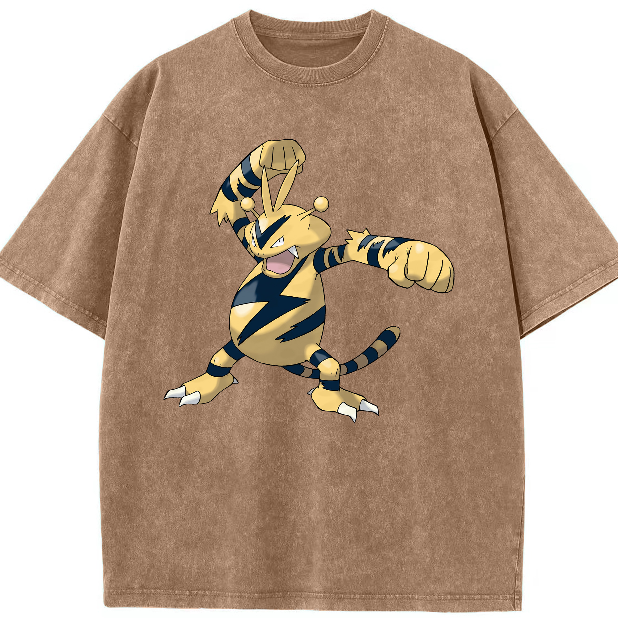 （画像用） ポケットモンスター Pokémon 綿100% ヴィンテージ風 半袖Tシャツ（フロントプリント）