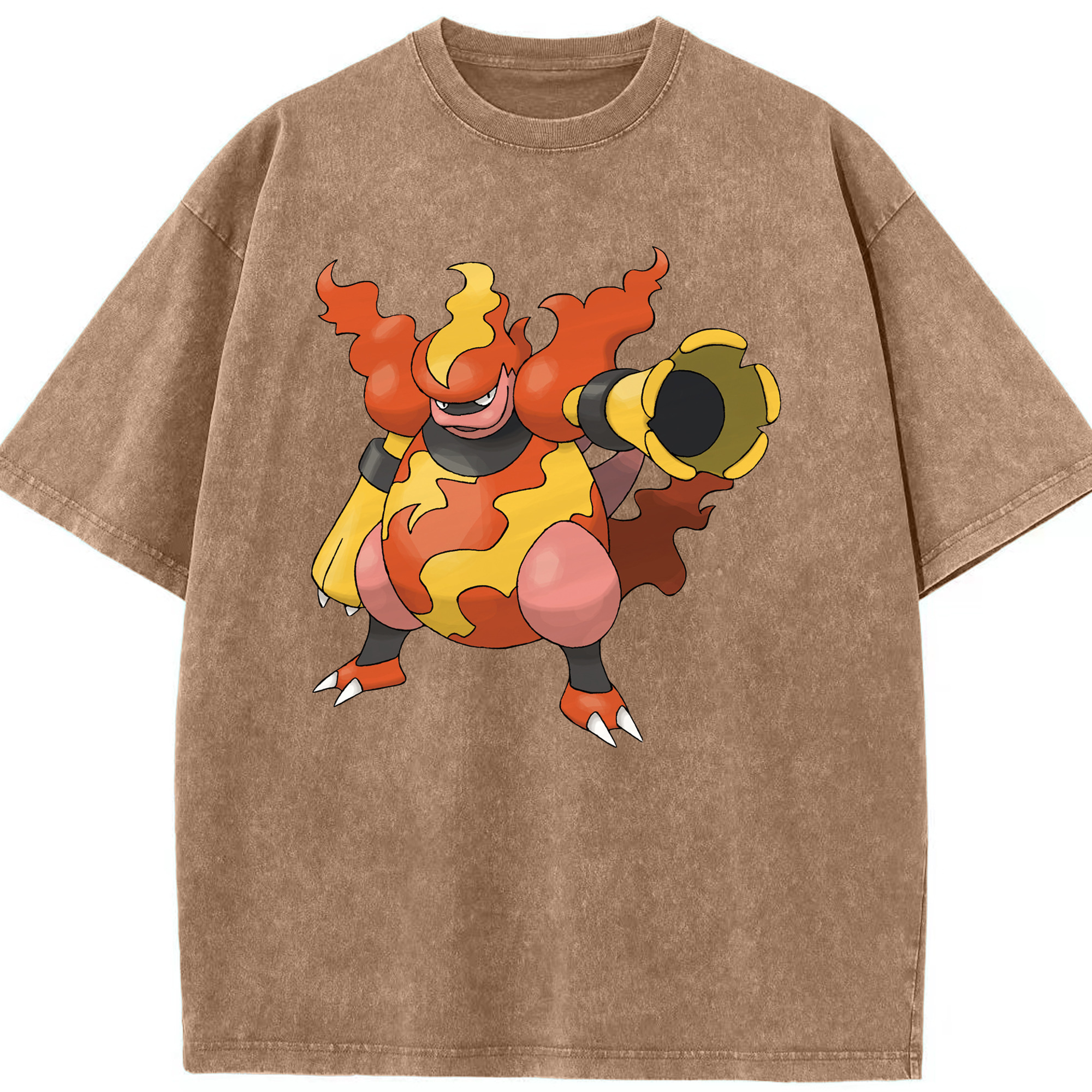 （画像用） ポケットモンスター Pokémon 綿100% ヴィンテージ風 半袖Tシャツ（フロントプリント）