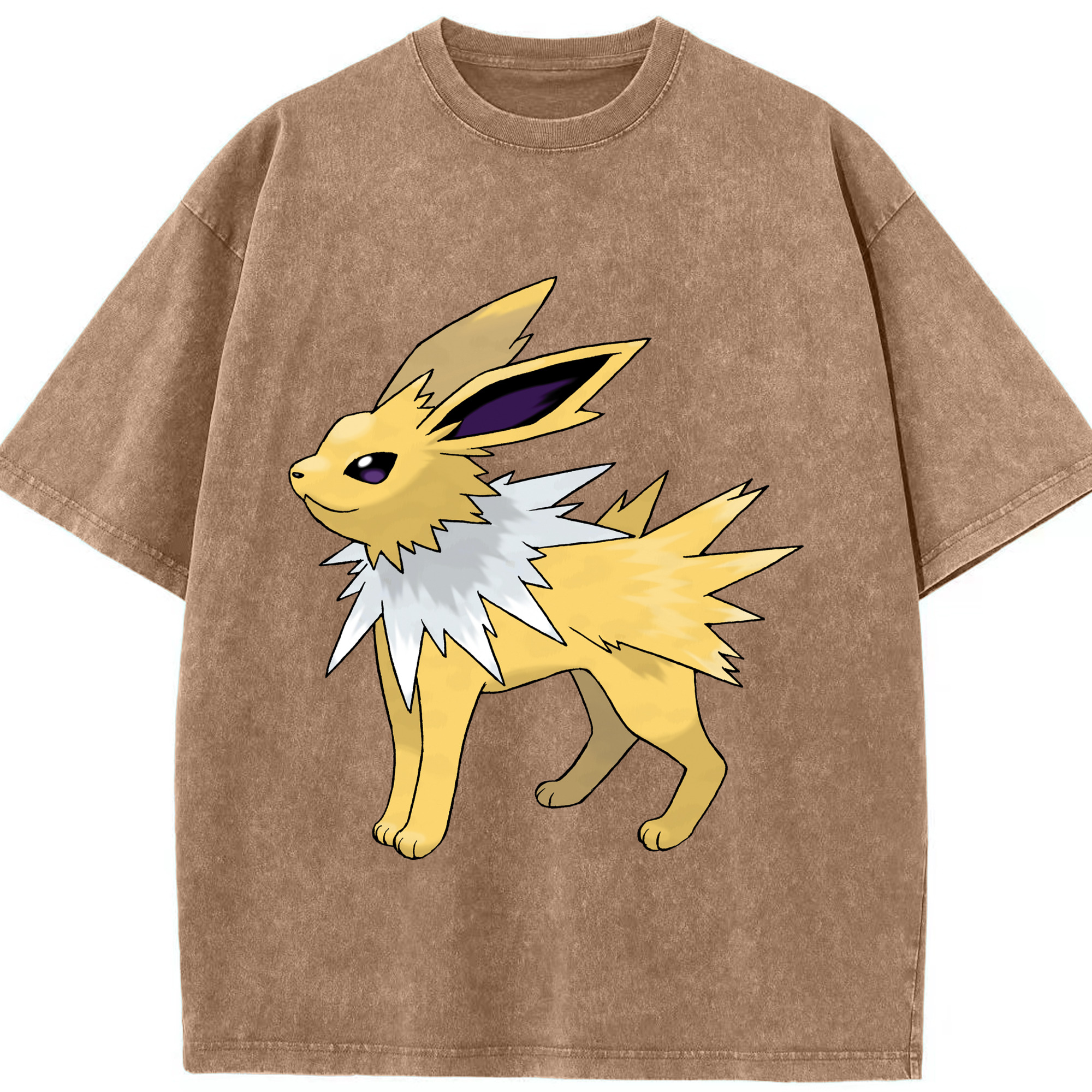 （画像用） ポケットモンスター Pokémon 綿100% ヴィンテージ風 半袖Tシャツ（フロントプリント）