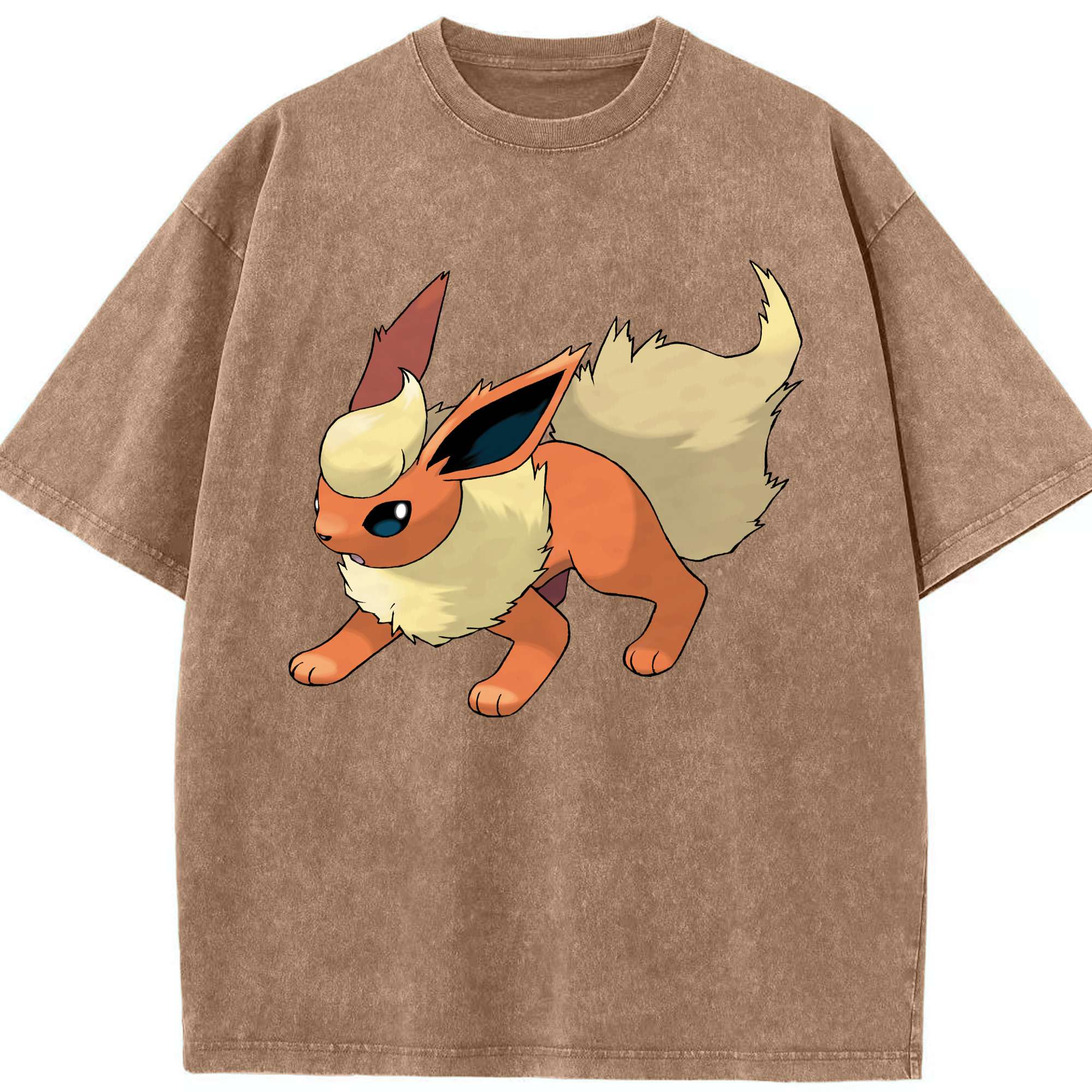 （画像用） ポケットモンスター Pokémon 綿100% ヴィンテージ風 半袖Tシャツ（フロントプリント）