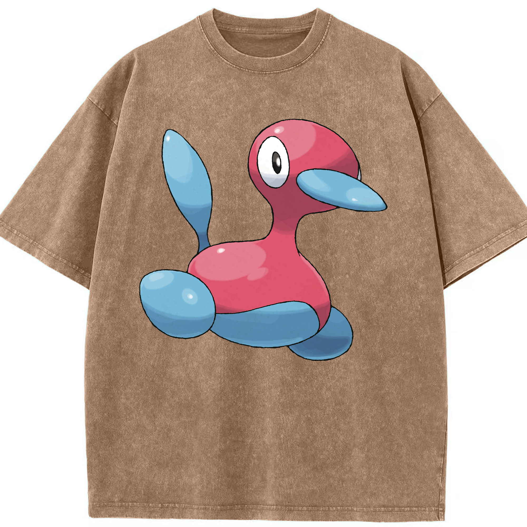 （画像用） ポケットモンスター Pokémon 綿100% ヴィンテージ風 半袖Tシャツ（フロントプリント）