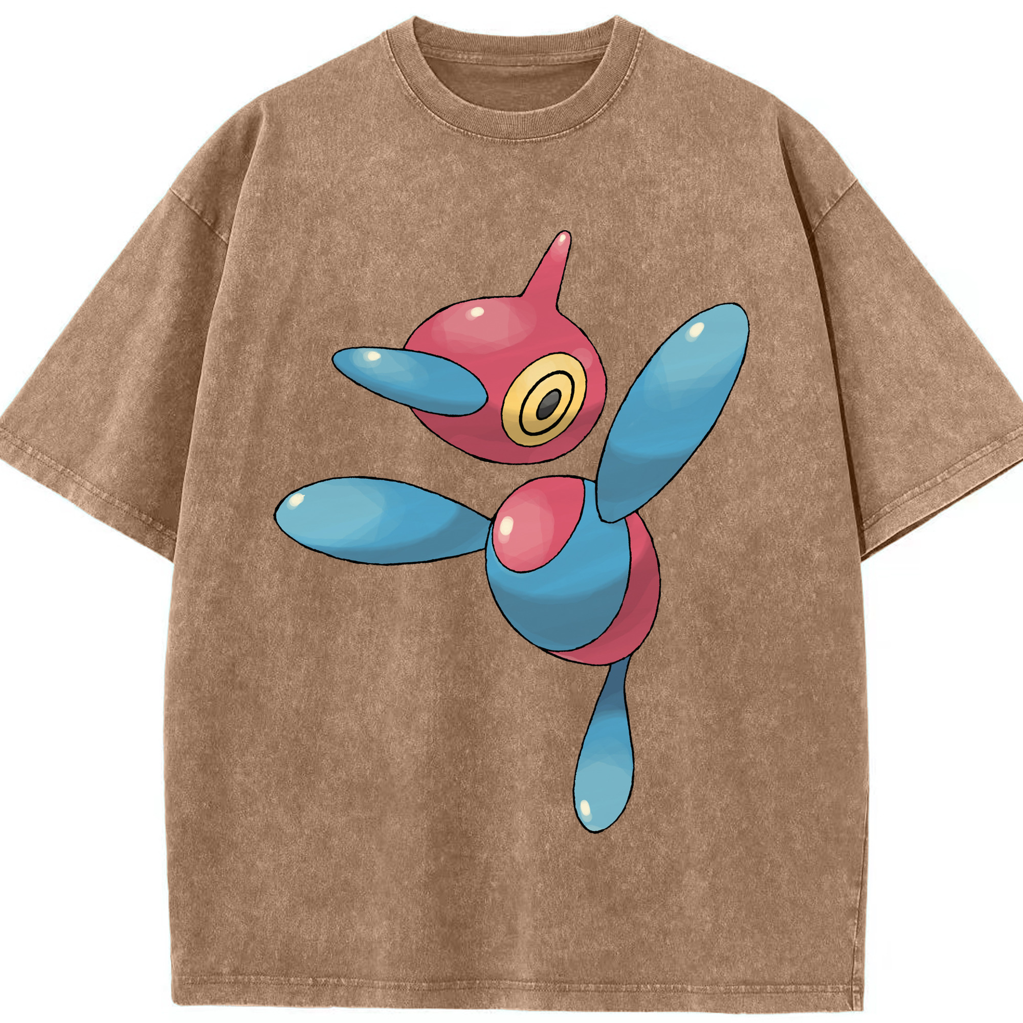 （画像用） ポケットモンスター Pokémon 綿100% ヴィンテージ風 半袖Tシャツ（フロントプリント）