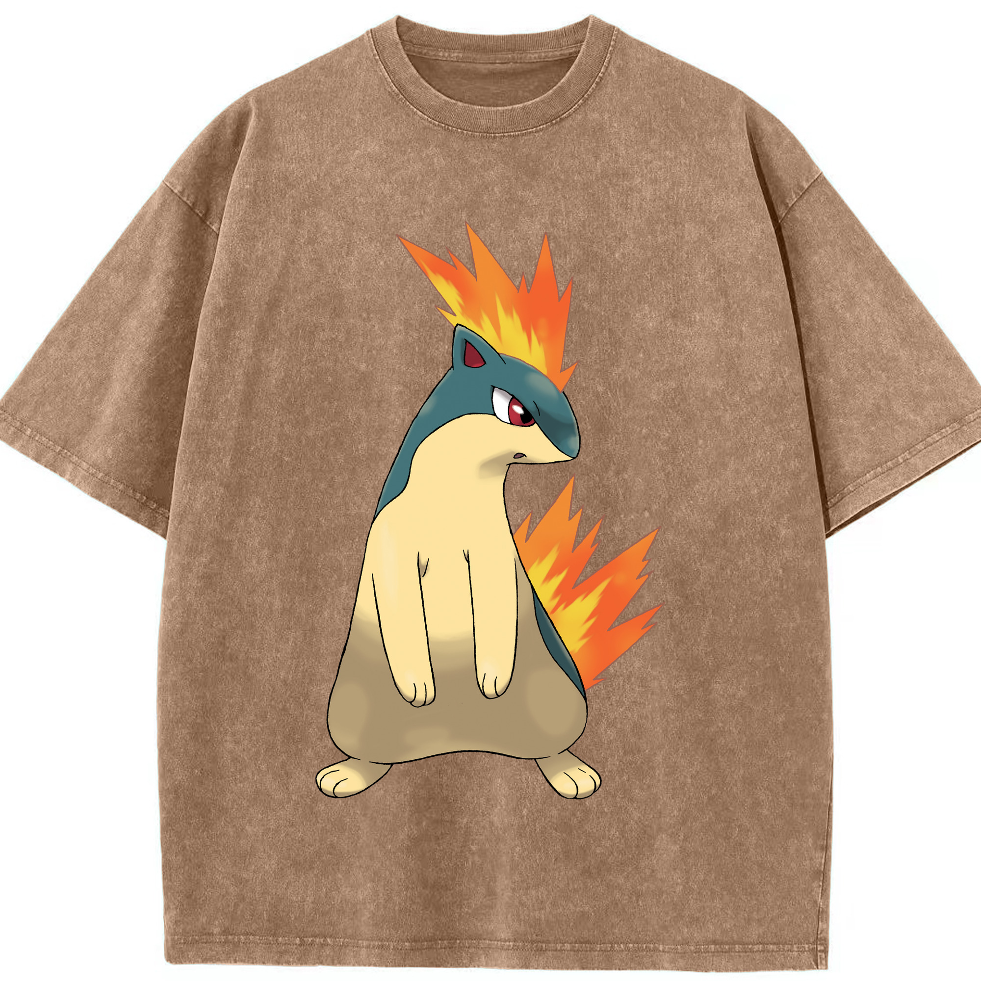 （画像用） ポケットモンスター Pokémon 綿100% ヴィンテージ風 半袖Tシャツ（フロントプリント）