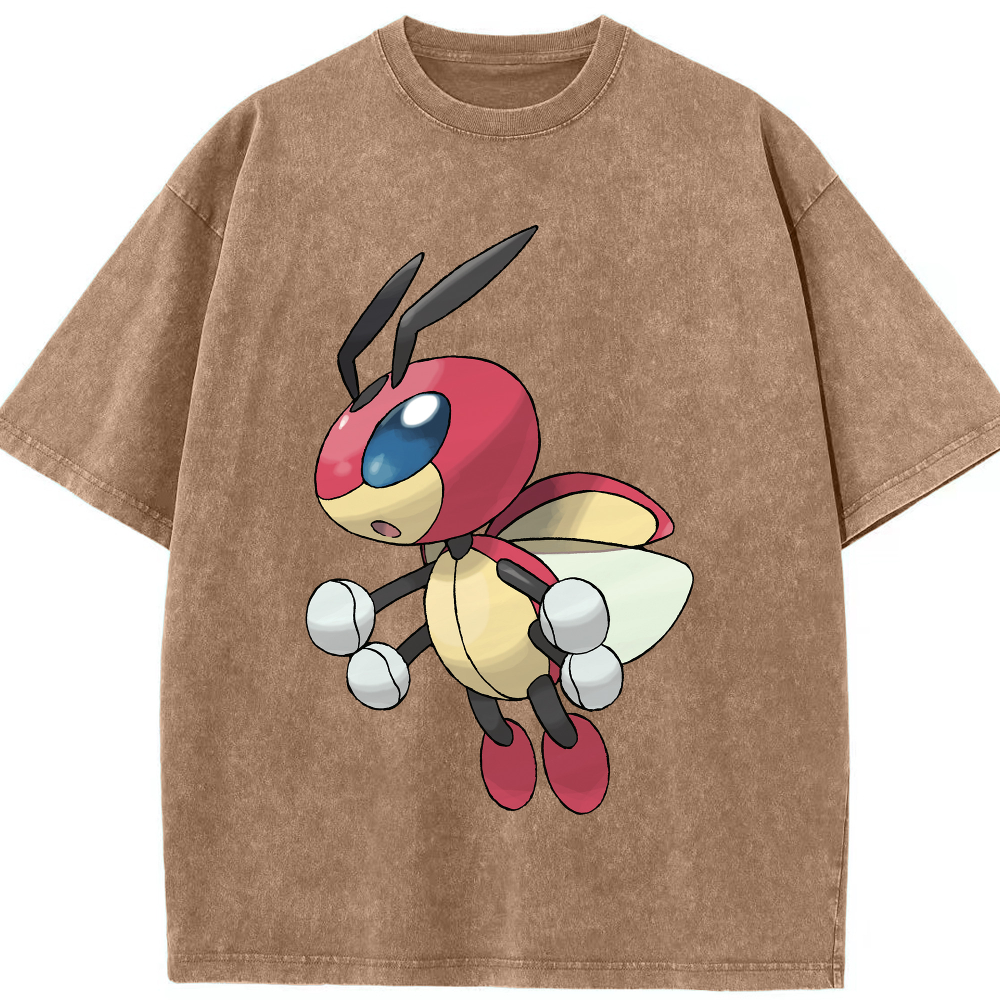 （画像用） ポケットモンスター Pokémon 綿100% ヴィンテージ風 半袖Tシャツ（フロントプリント）