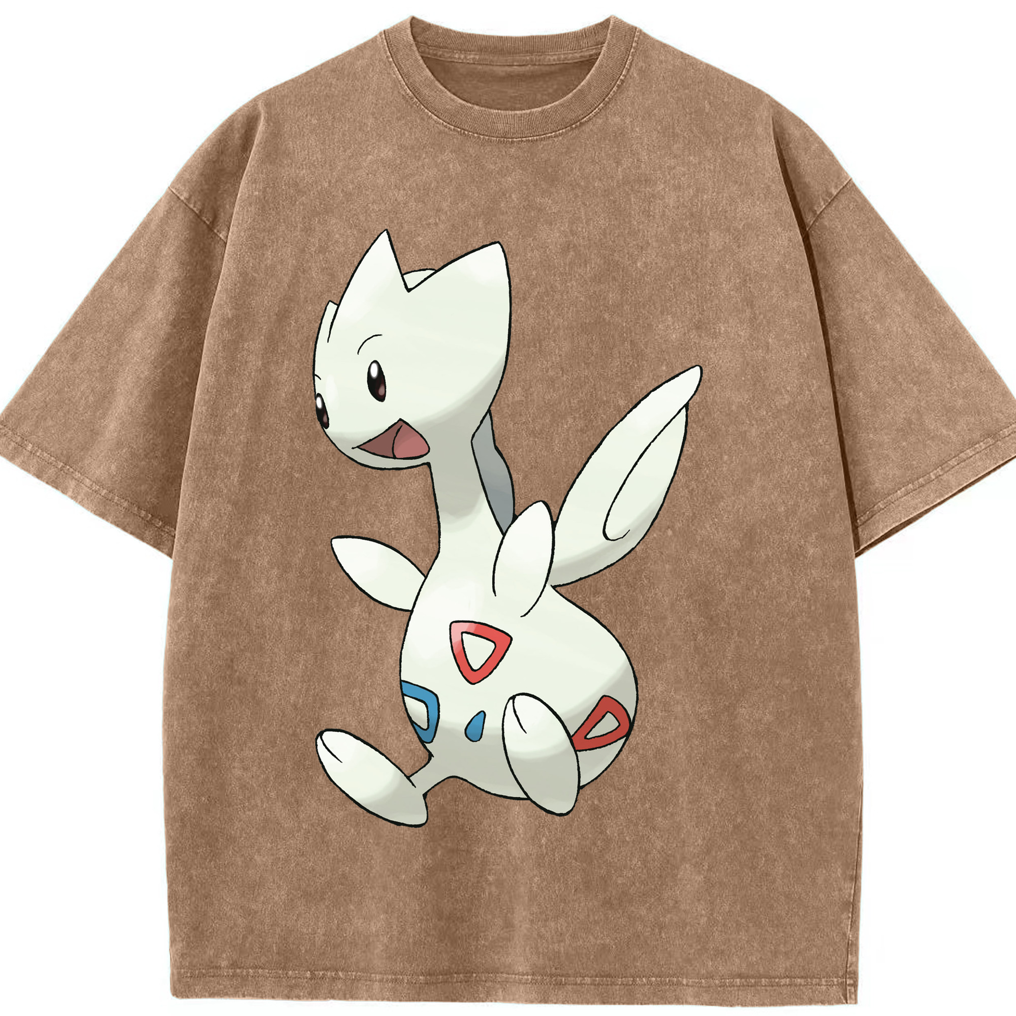 （画像用） ポケットモンスター Pokémon 綿100% ヴィンテージ風 半袖Tシャツ（フロントプリント）