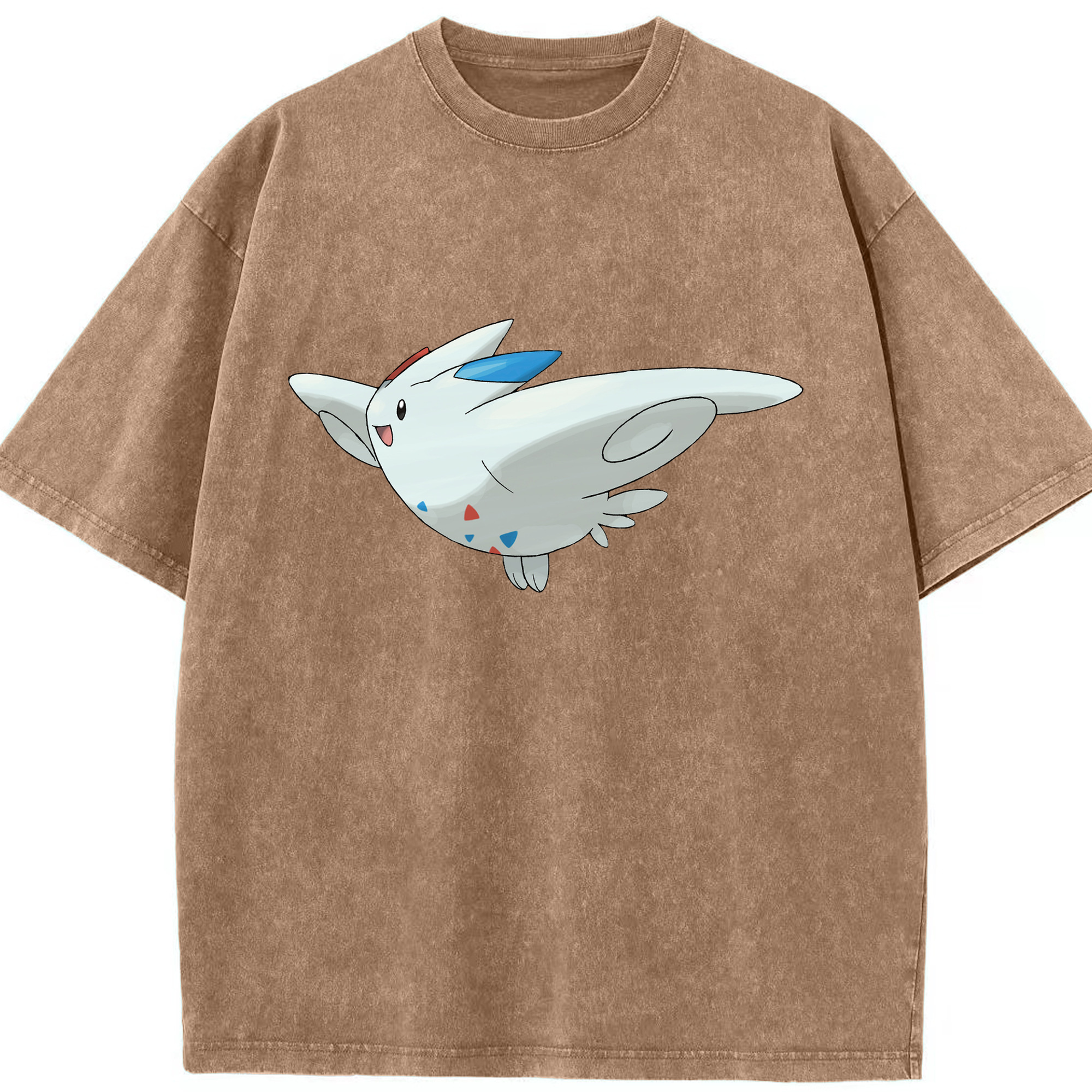 （画像用） ポケットモンスター Pokémon 綿100% ヴィンテージ風 半袖Tシャツ（フロントプリント）