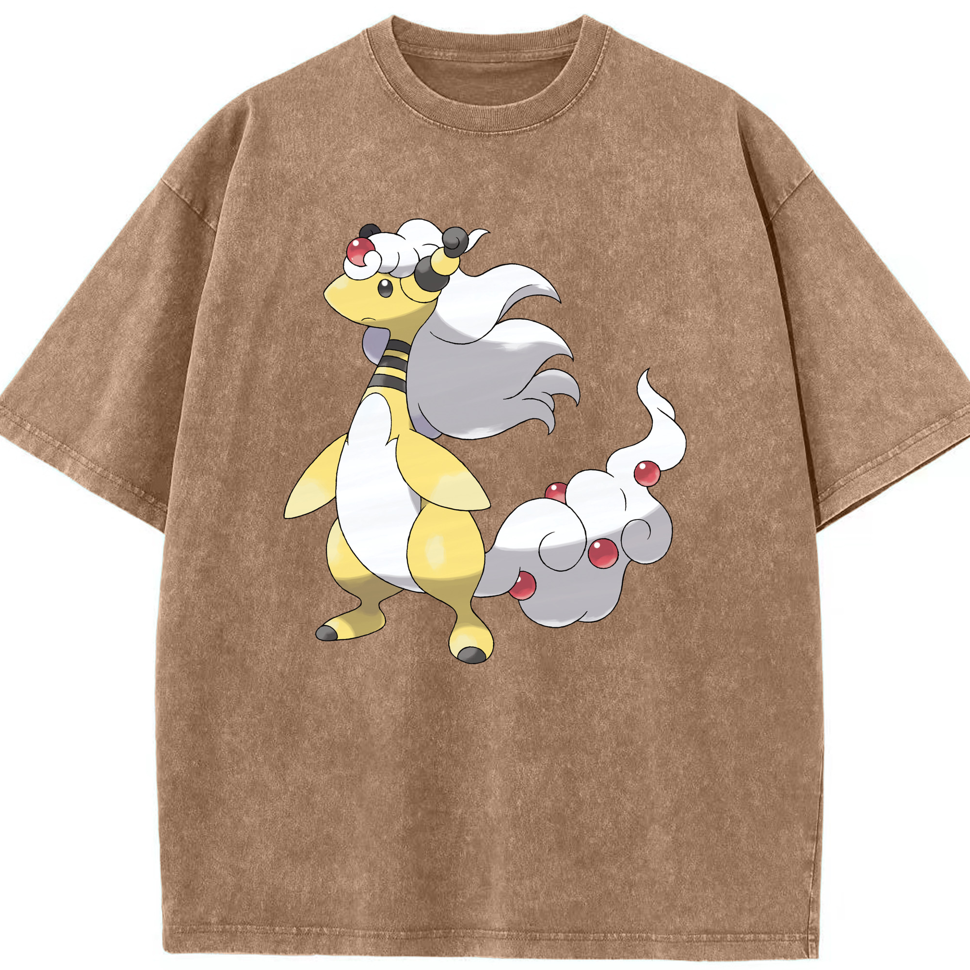（画像用） ポケットモンスター Pokémon 綿100% ヴィンテージ風 半袖Tシャツ（フロントプリント）