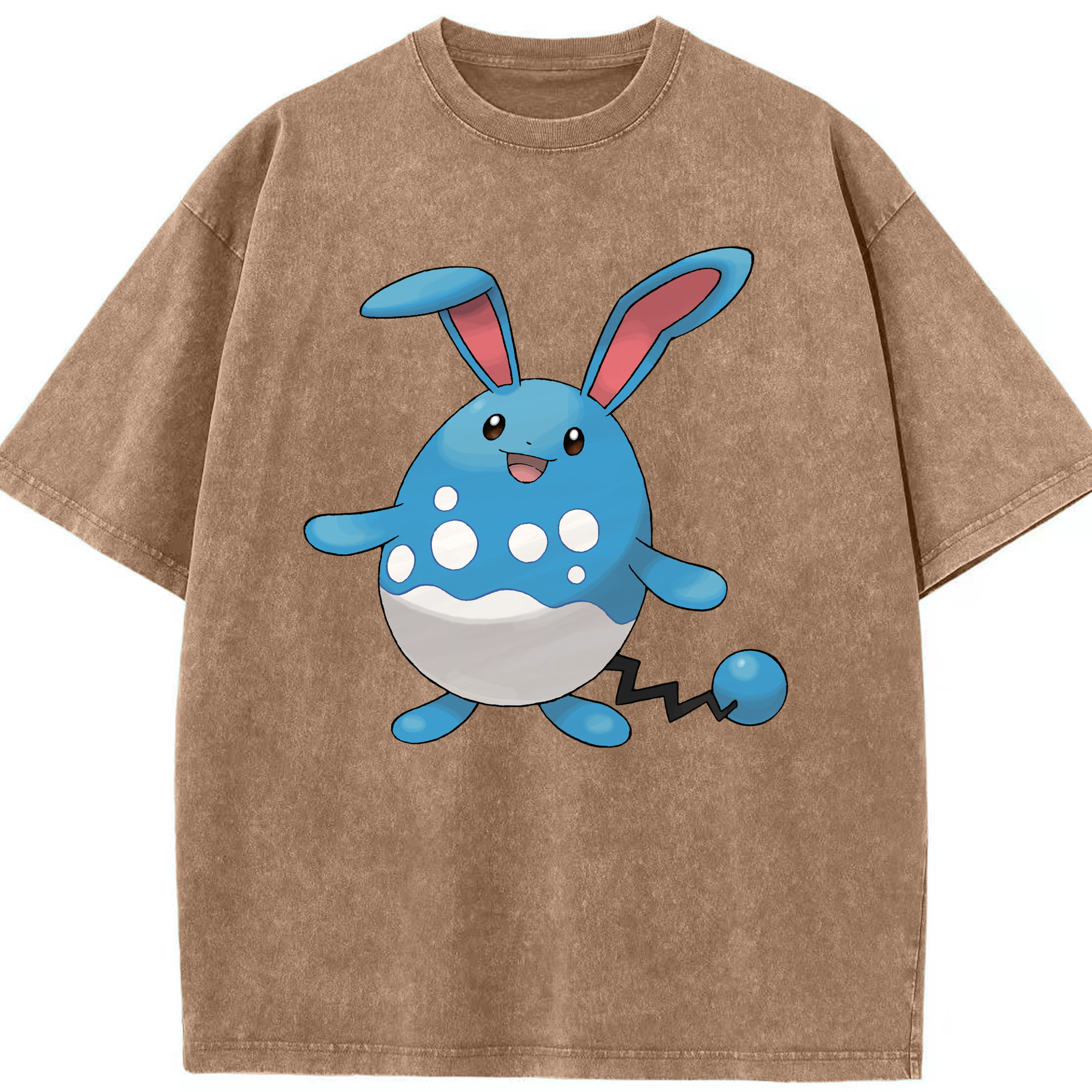 （画像用） ポケットモンスター Pokémon 綿100% ヴィンテージ風 半袖Tシャツ（フロントプリント）
