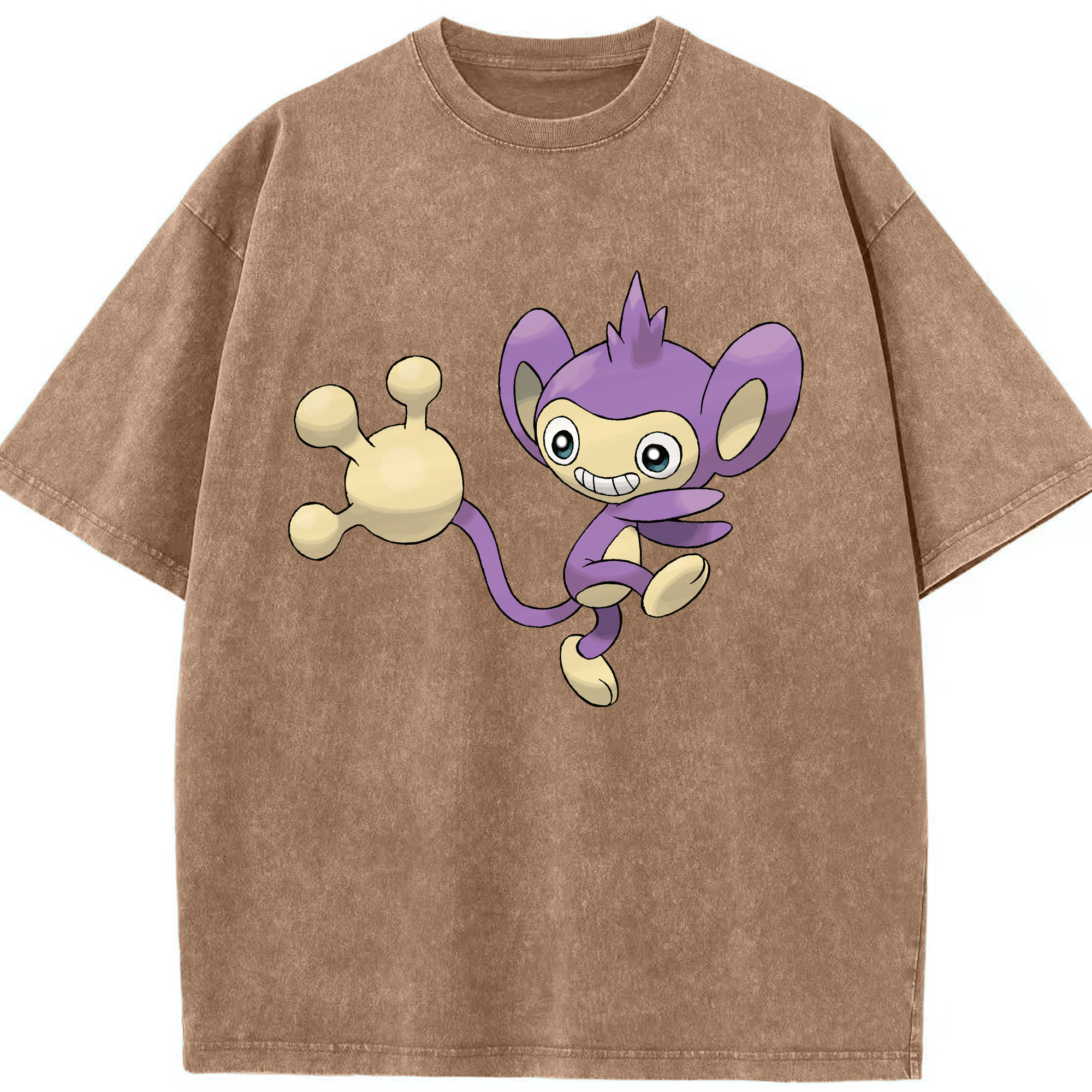 （画像用） ポケットモンスター Pokémon 綿100% ヴィンテージ風 半袖Tシャツ（フロントプリント）