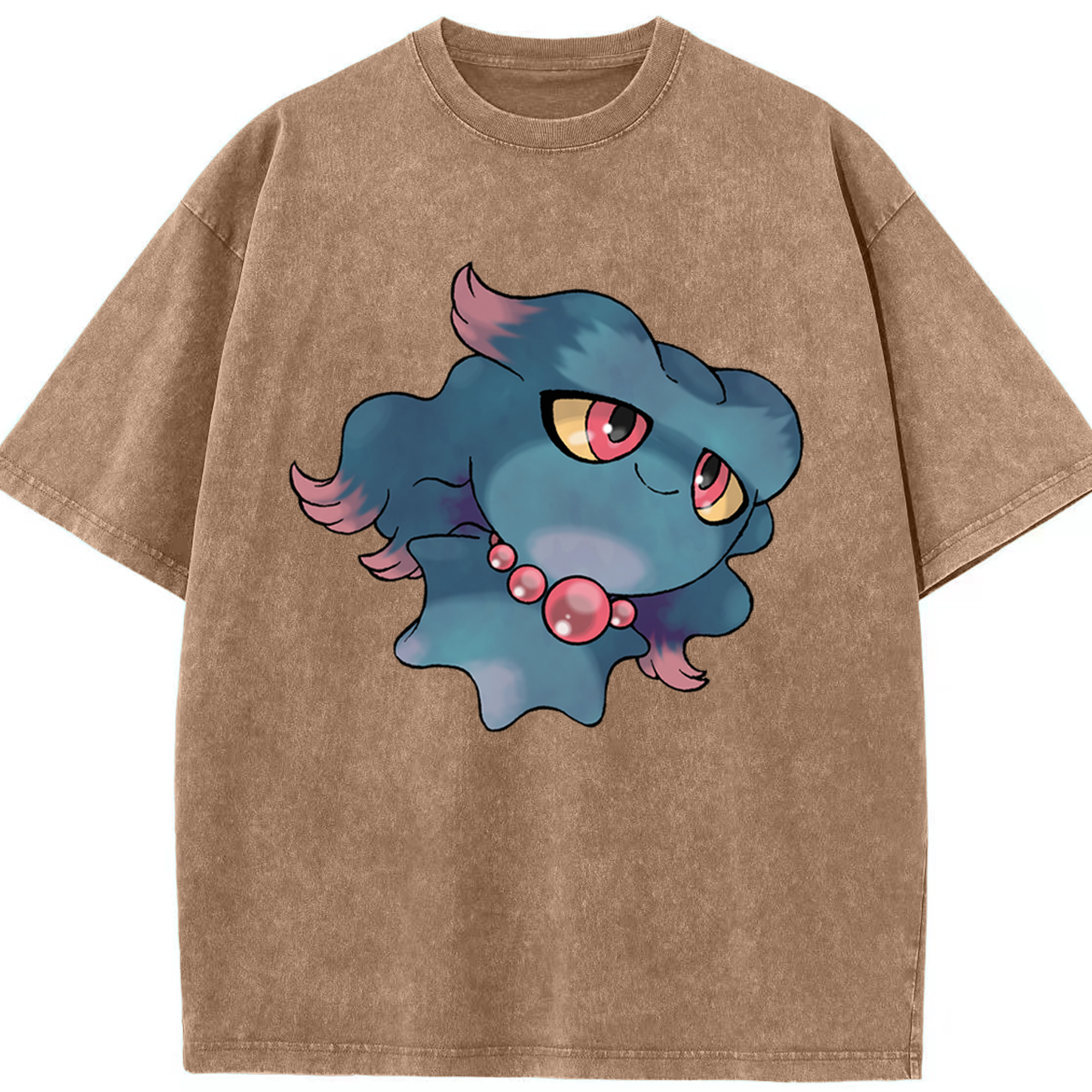 （画像用） ポケットモンスター Pokémon 綿100% ヴィンテージ風 半袖Tシャツ（フロントプリント）