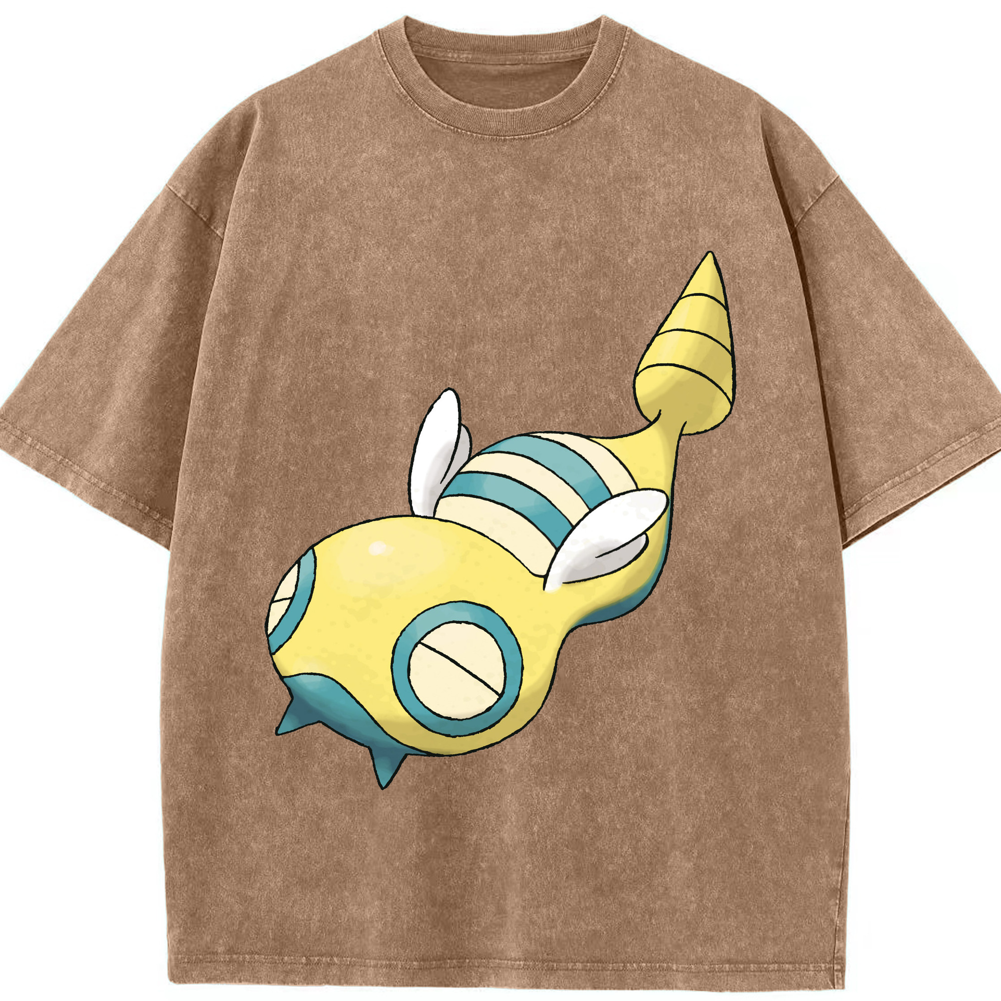 （画像用） ポケットモンスター Pokémon 綿100% ヴィンテージ風 半袖Tシャツ（フロントプリント）