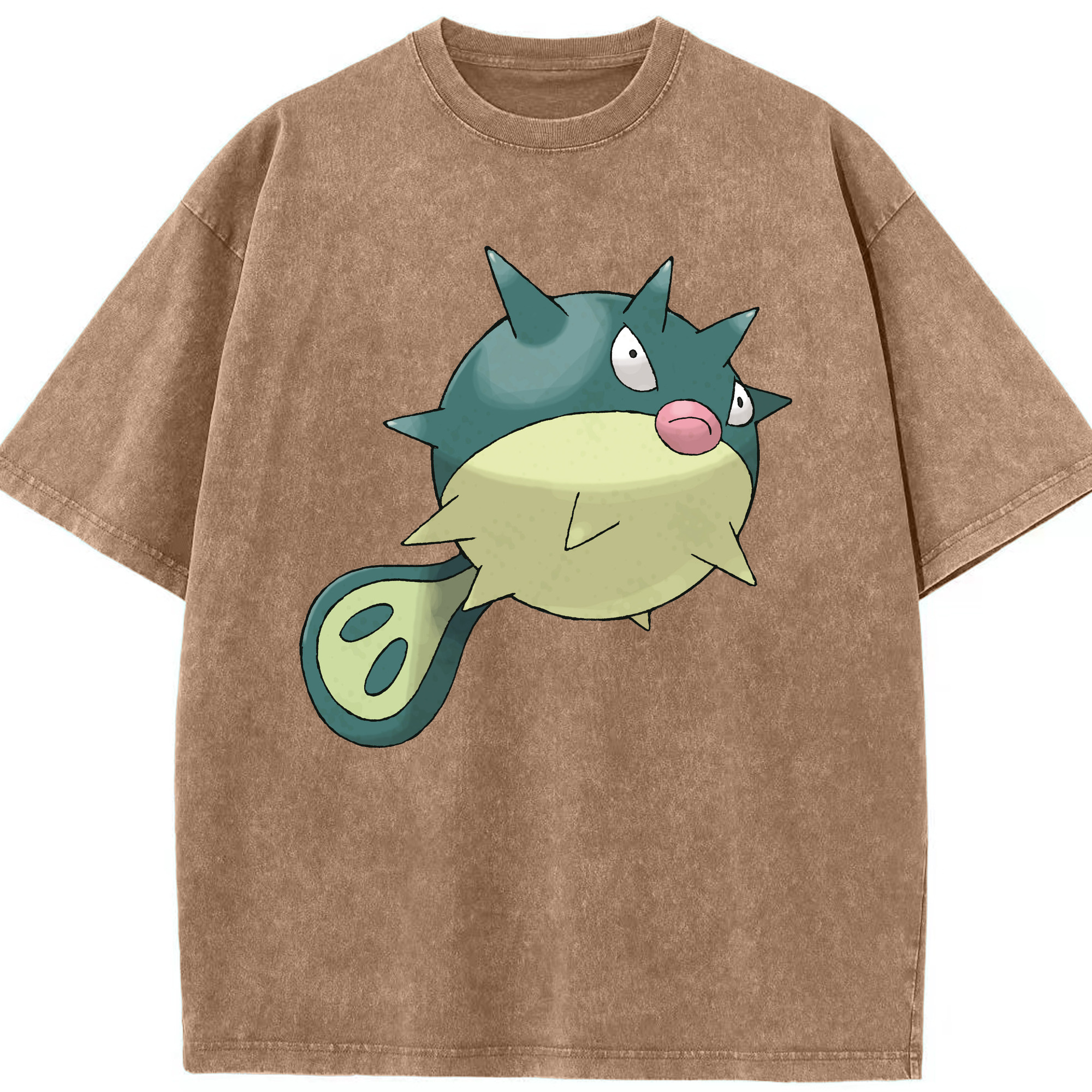 （画像用） ポケットモンスター Pokémon 綿100% ヴィンテージ風 半袖Tシャツ（フロントプリント）