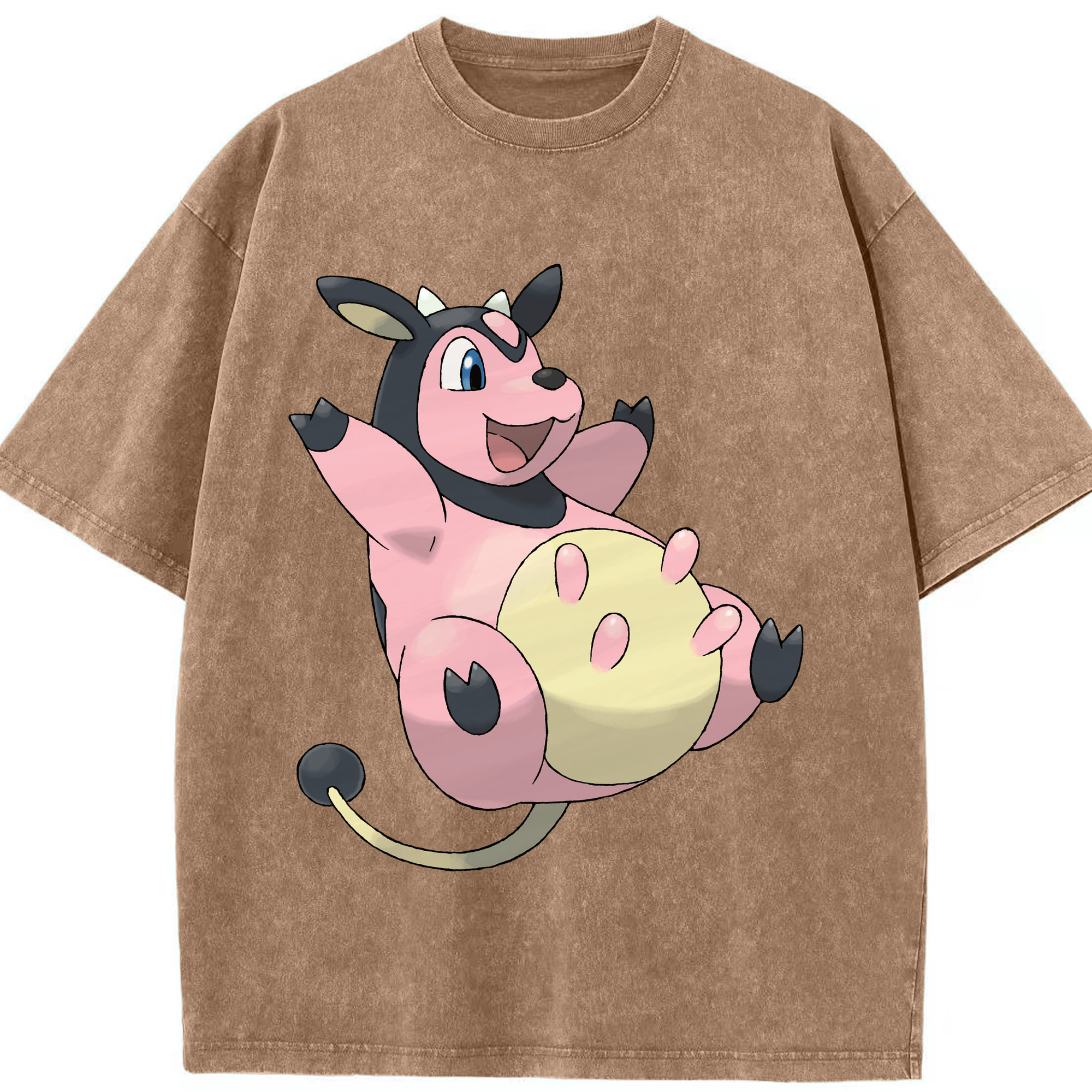 （画像用） ポケットモンスター Pokémon 綿100% ヴィンテージ風 半袖Tシャツ（フロントプリント）