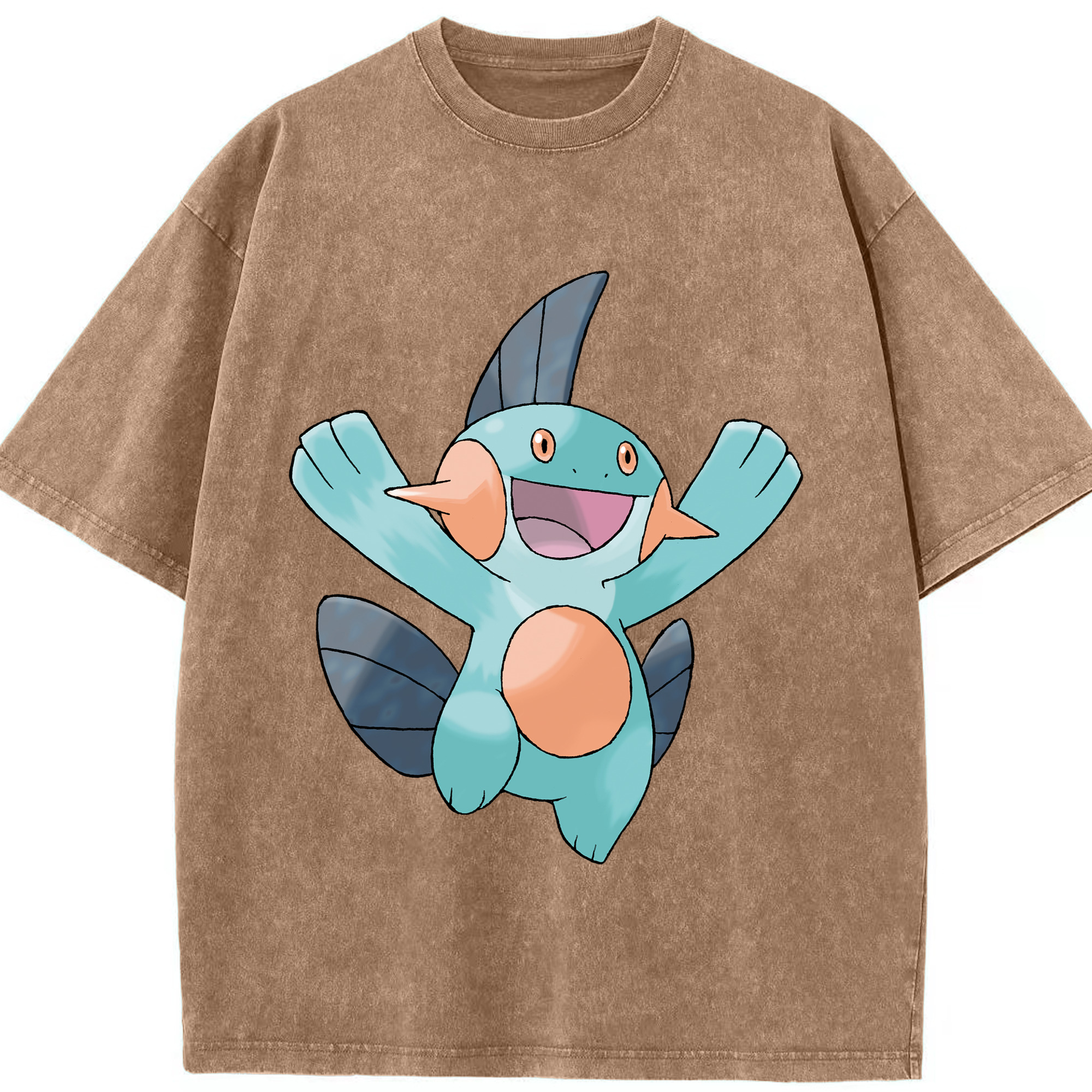 （画像用） ポケットモンスター Pokémon 綿100% ヴィンテージ風 半袖Tシャツ（フロントプリント）