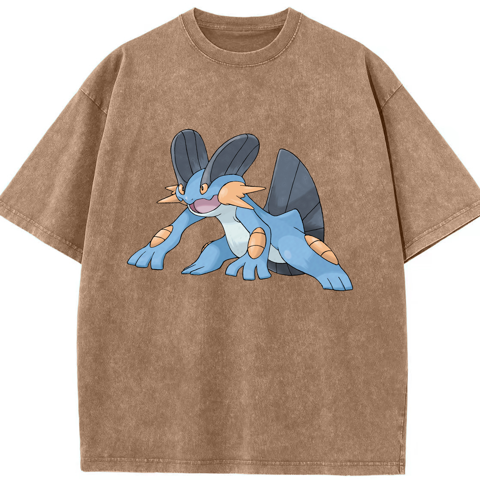 （画像用） ポケットモンスター Pokémon 綿100% ヴィンテージ風 半袖Tシャツ（フロントプリント）