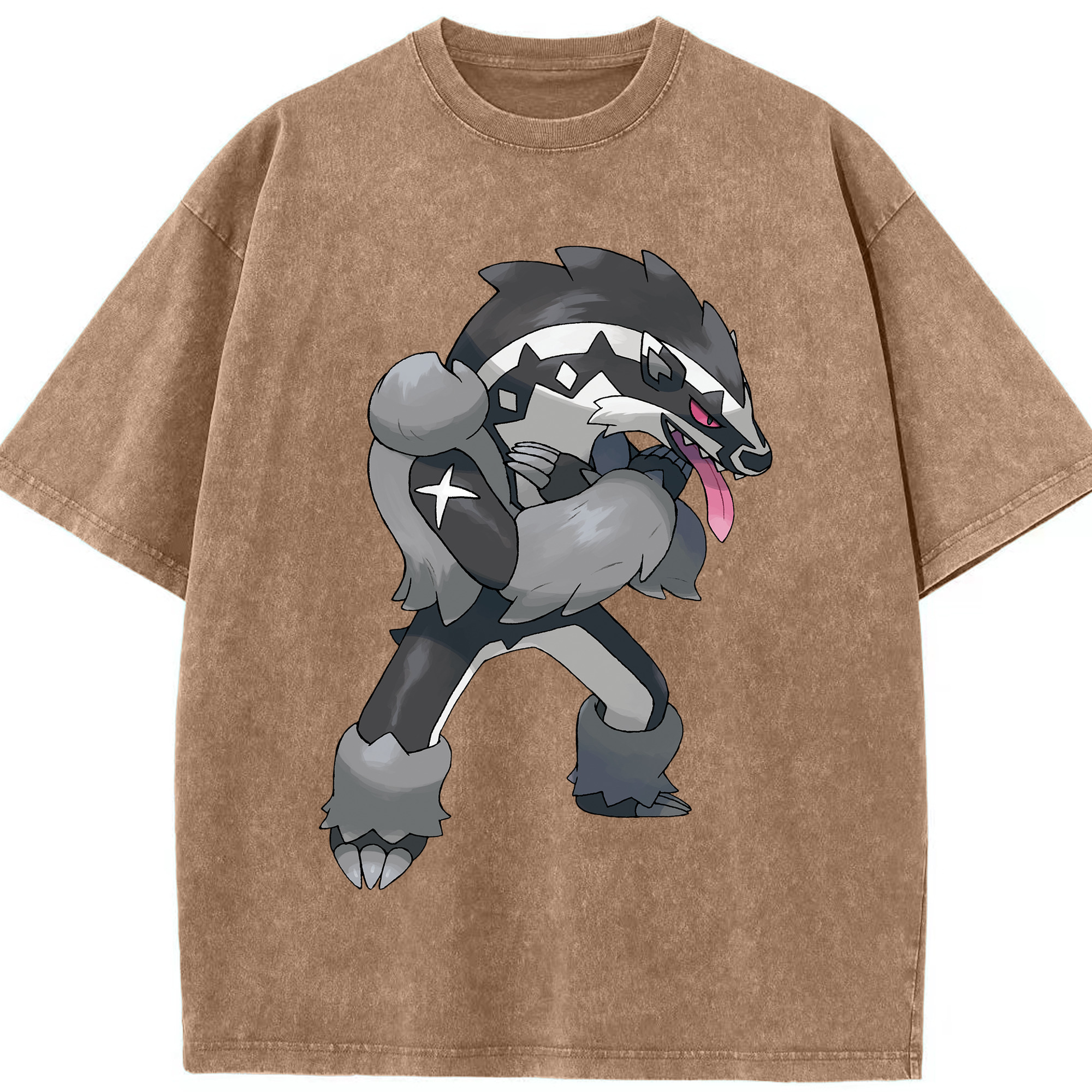 （画像用） ポケットモンスター Pokémon 綿100% ヴィンテージ風 半袖Tシャツ（フロントプリント）