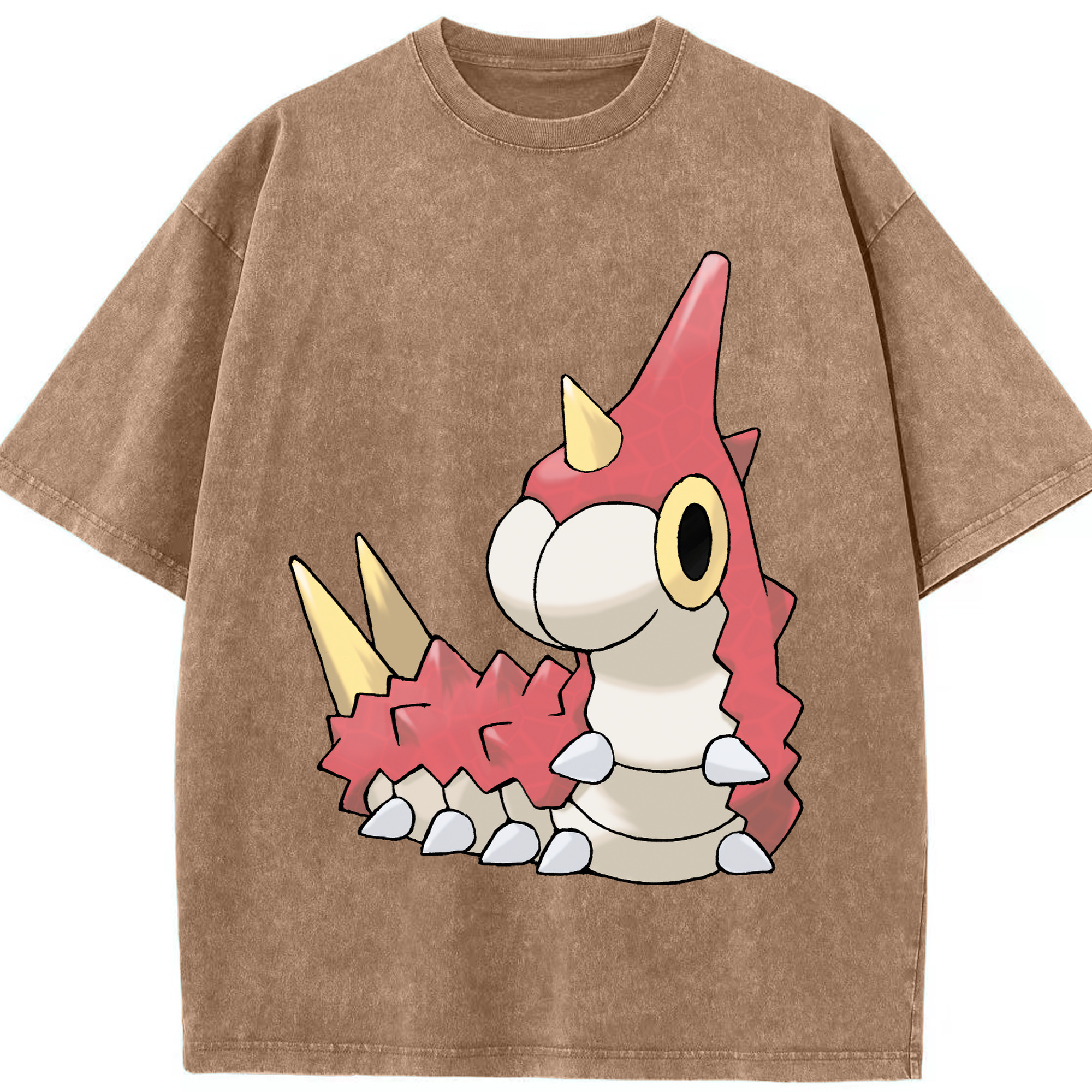 （画像用） ポケットモンスター Pokémon 綿100% ヴィンテージ風 半袖Tシャツ（フロントプリント）