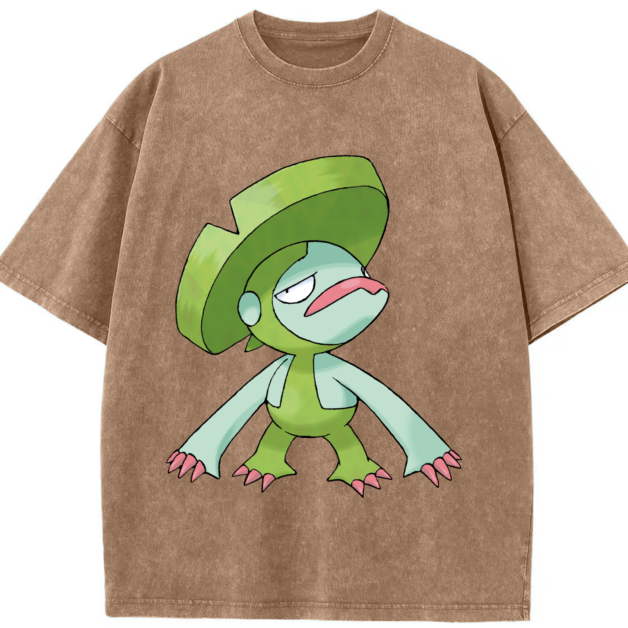 （画像用） ポケットモンスター Pokémon 綿100% ヴィンテージ風 半袖Tシャツ（フロントプリント）