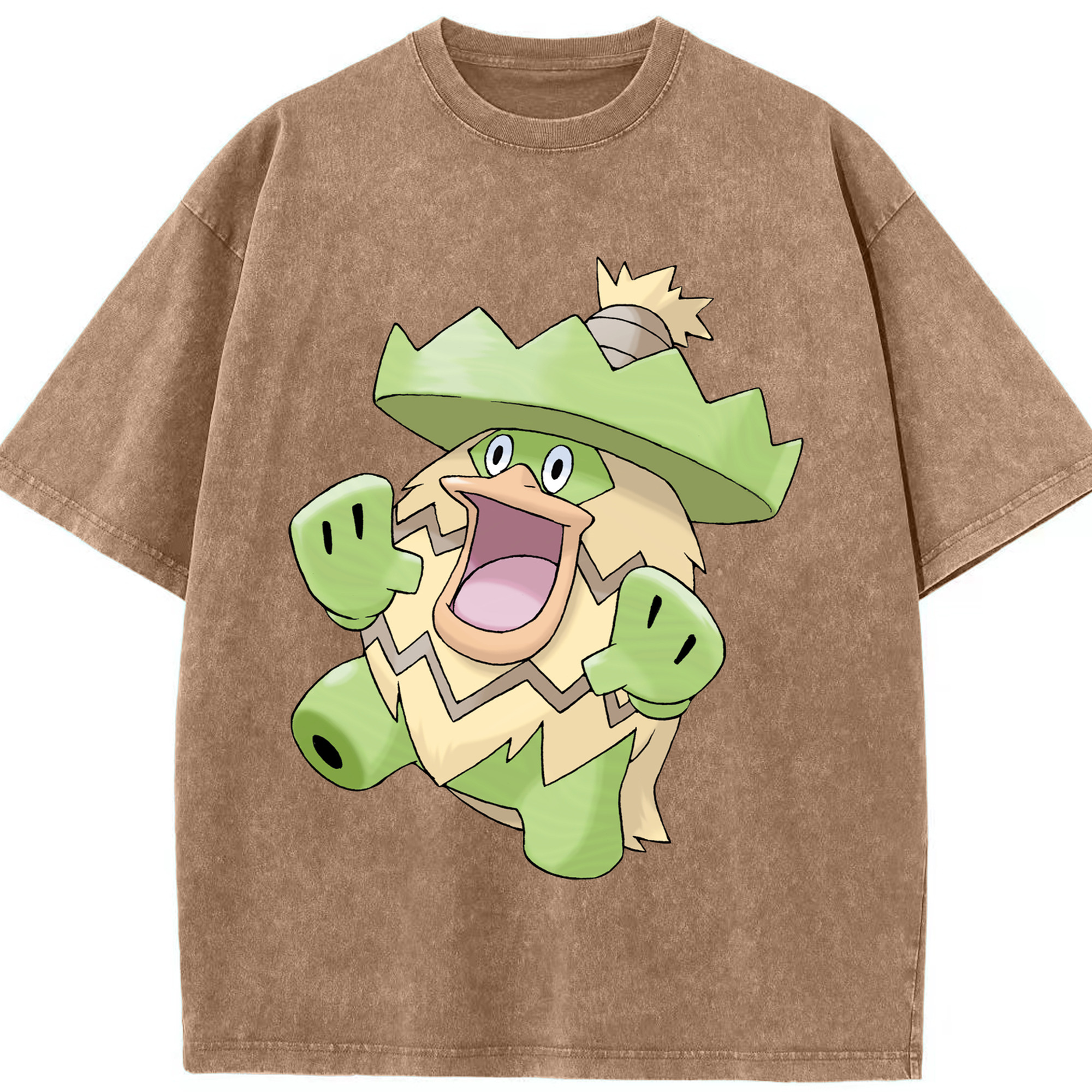 （画像用） ポケットモンスター Pokémon 綿100% ヴィンテージ風 半袖Tシャツ（フロントプリント）