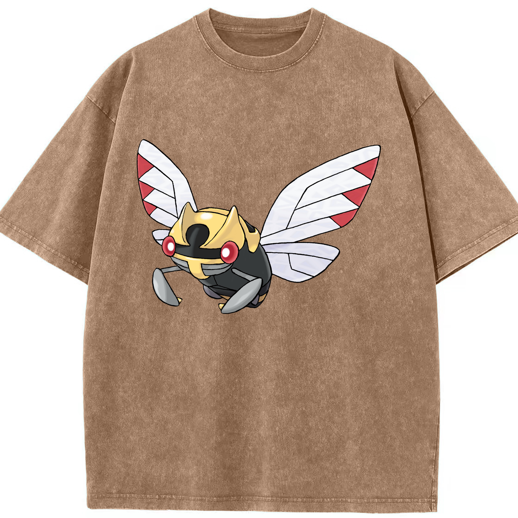 （画像用） ポケットモンスター Pokémon 綿100% ヴィンテージ風 半袖Tシャツ（フロントプリント）