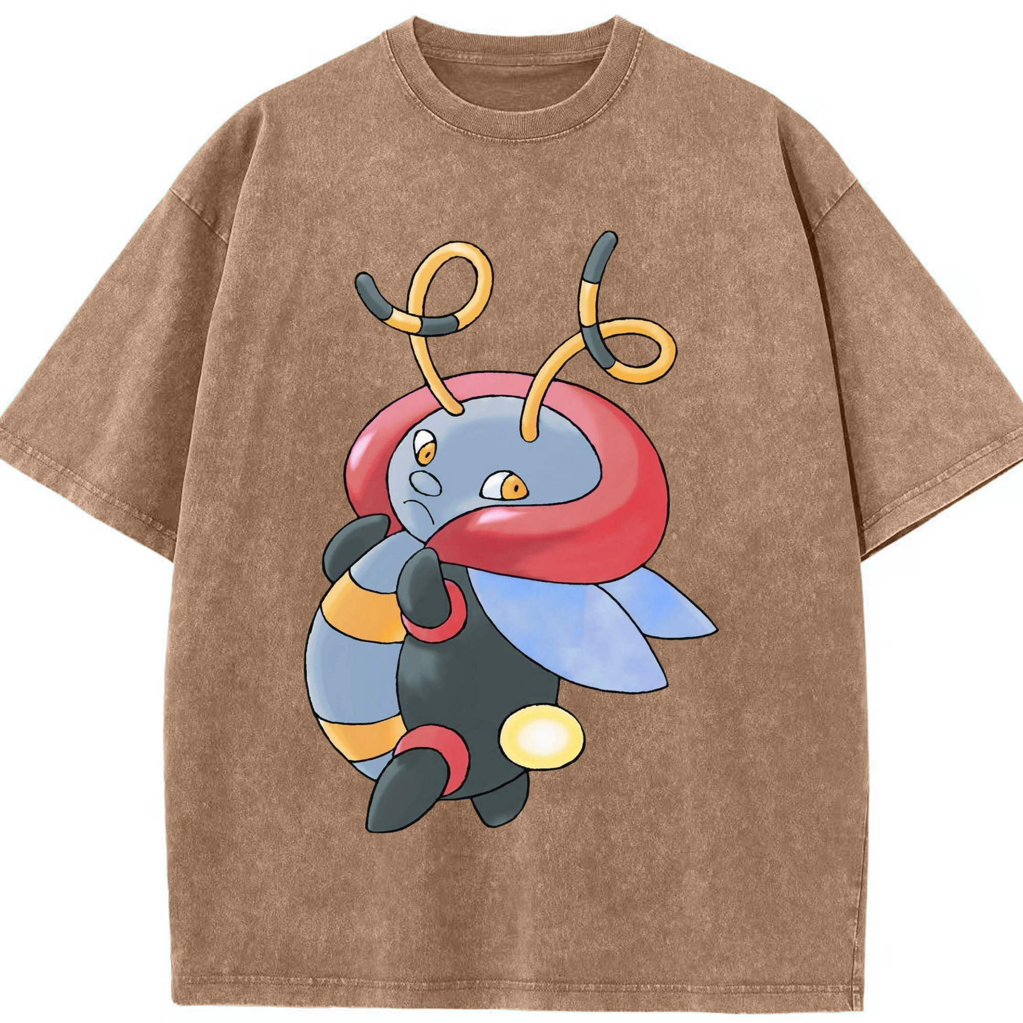 （画像用） ポケットモンスター Pokémon 綿100% ヴィンテージ風 半袖Tシャツ（フロントプリント）