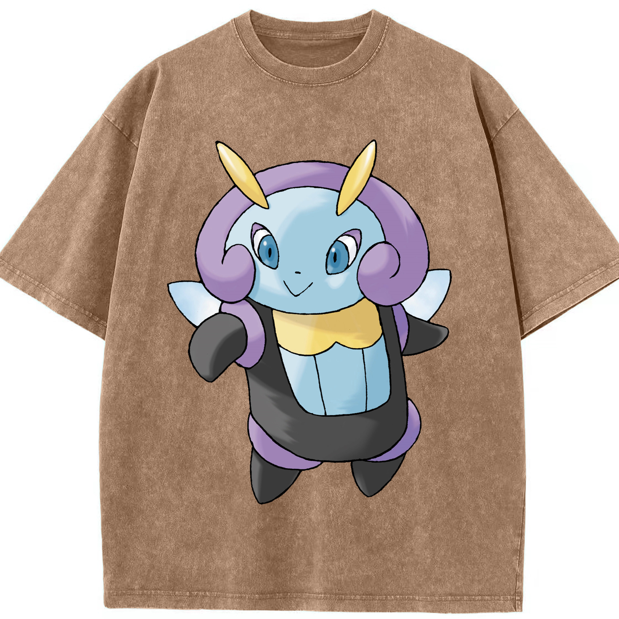 （画像用） ポケットモンスター Pokémon 綿100% ヴィンテージ風 半袖Tシャツ（フロントプリント）