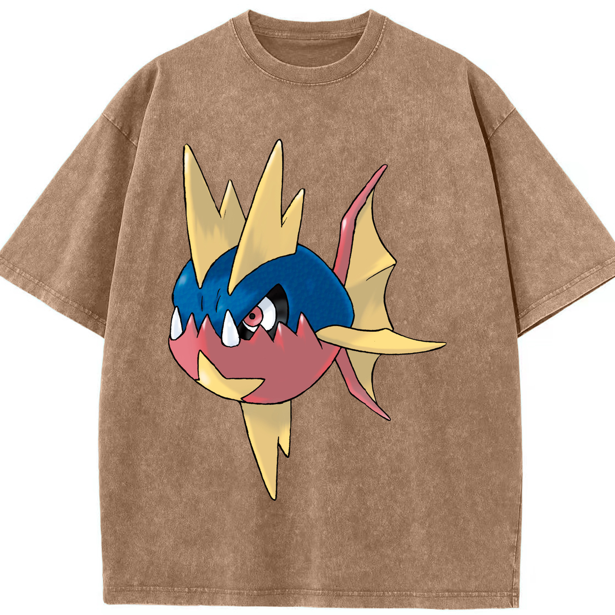 （画像用） ポケットモンスター Pokémon 綿100% ヴィンテージ風 半袖Tシャツ（フロントプリント）
